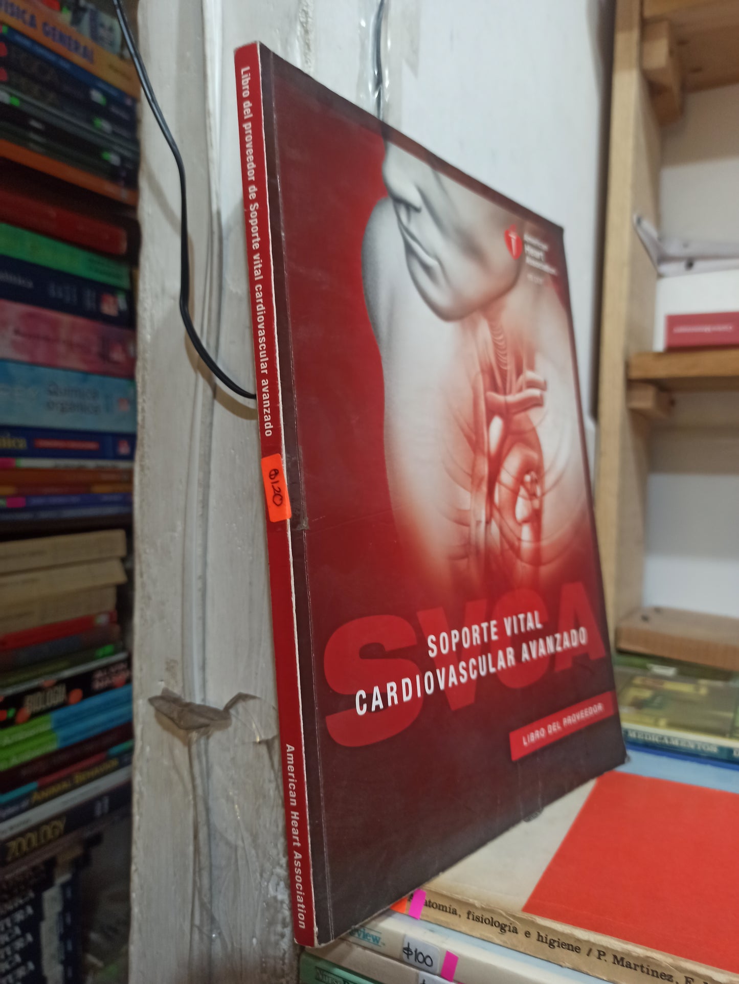 SOPORTE VITAL CARDIOVASCULAR AVANZADO POR EDITORIAL AMERICAN HEART USADO SALUD JUÁREZ