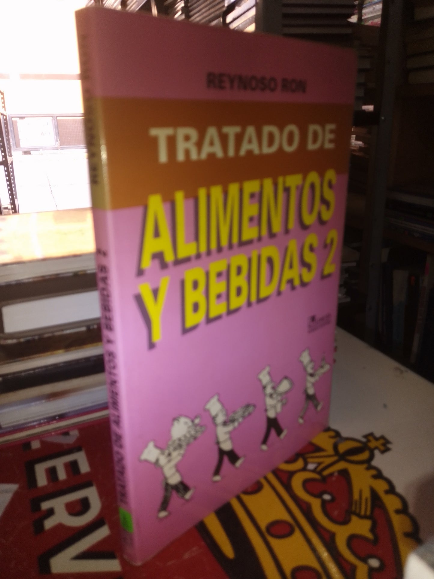 TRATADO DE ALIMENTOS Y BEBIDAS II POR REYNOS RON USADO COCINA LITERARIO 207