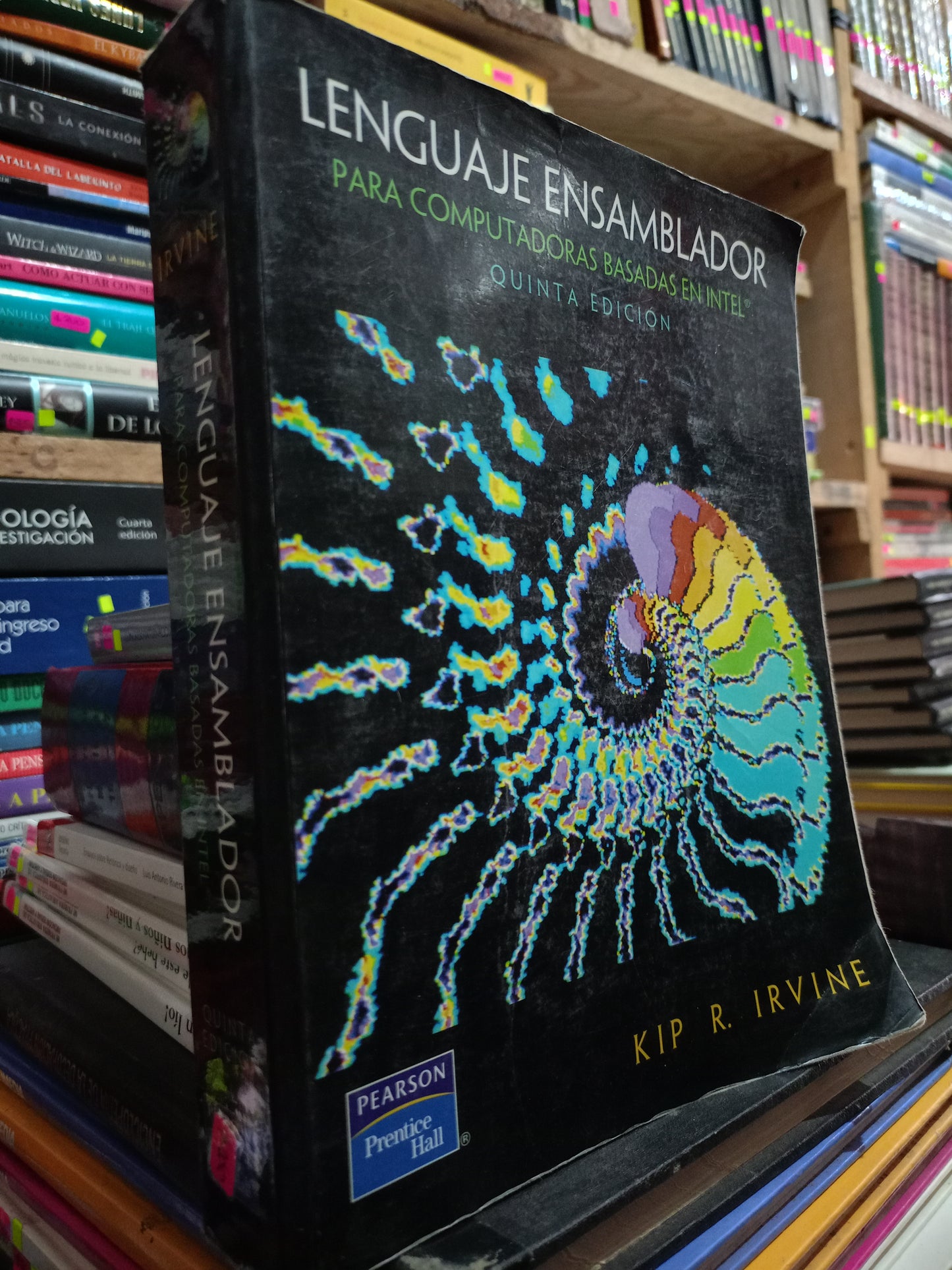 LENGUAJE ENSAMBLADOR POR KIP R. IRVINE USADO COMPUTO LITERARIO 305