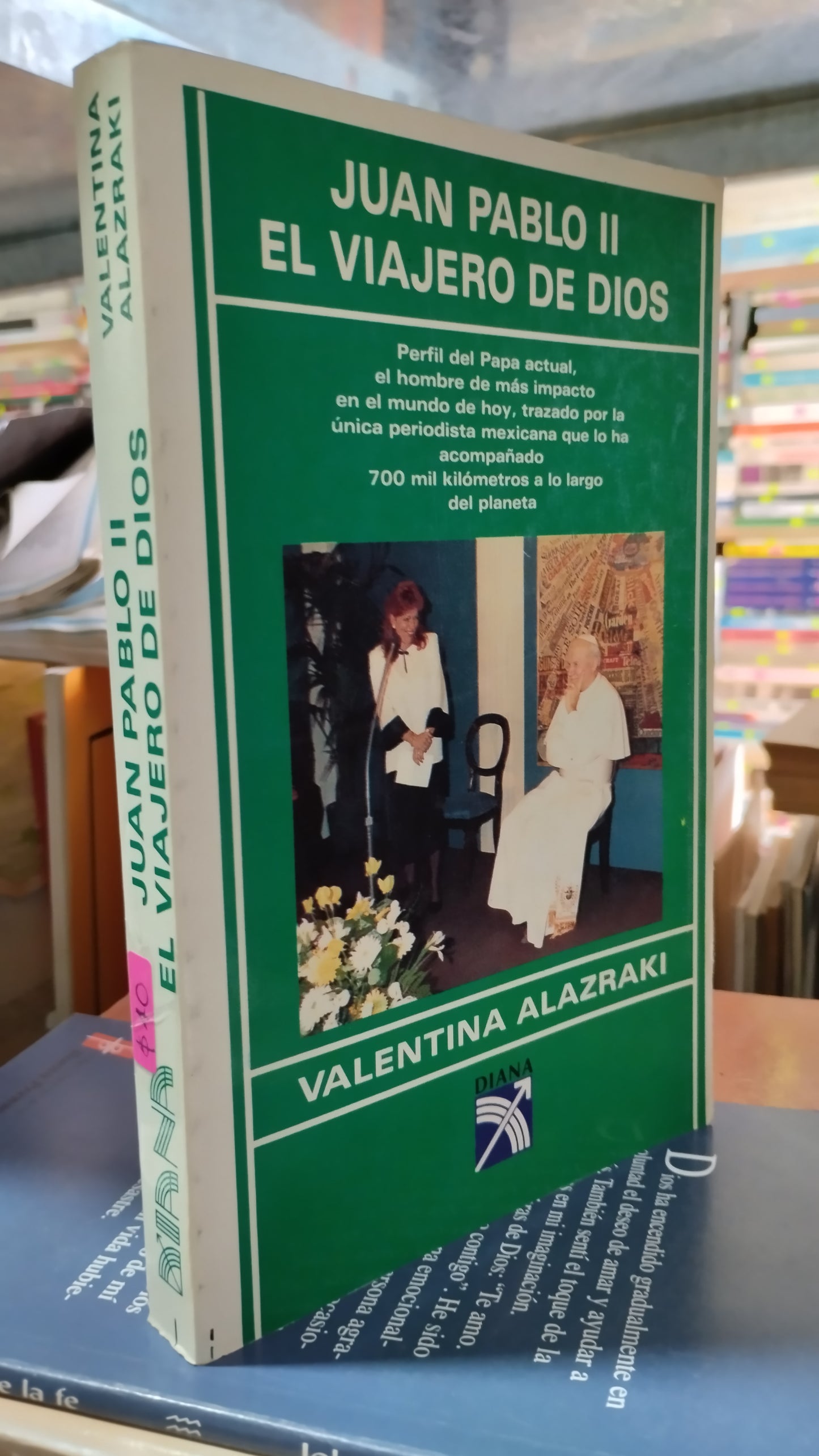 JUAN PABLO II EL VIAJERO DE DIOS POR VALENTINA ALAZRAKI LIBRO USADO RELIGION ALDAMA