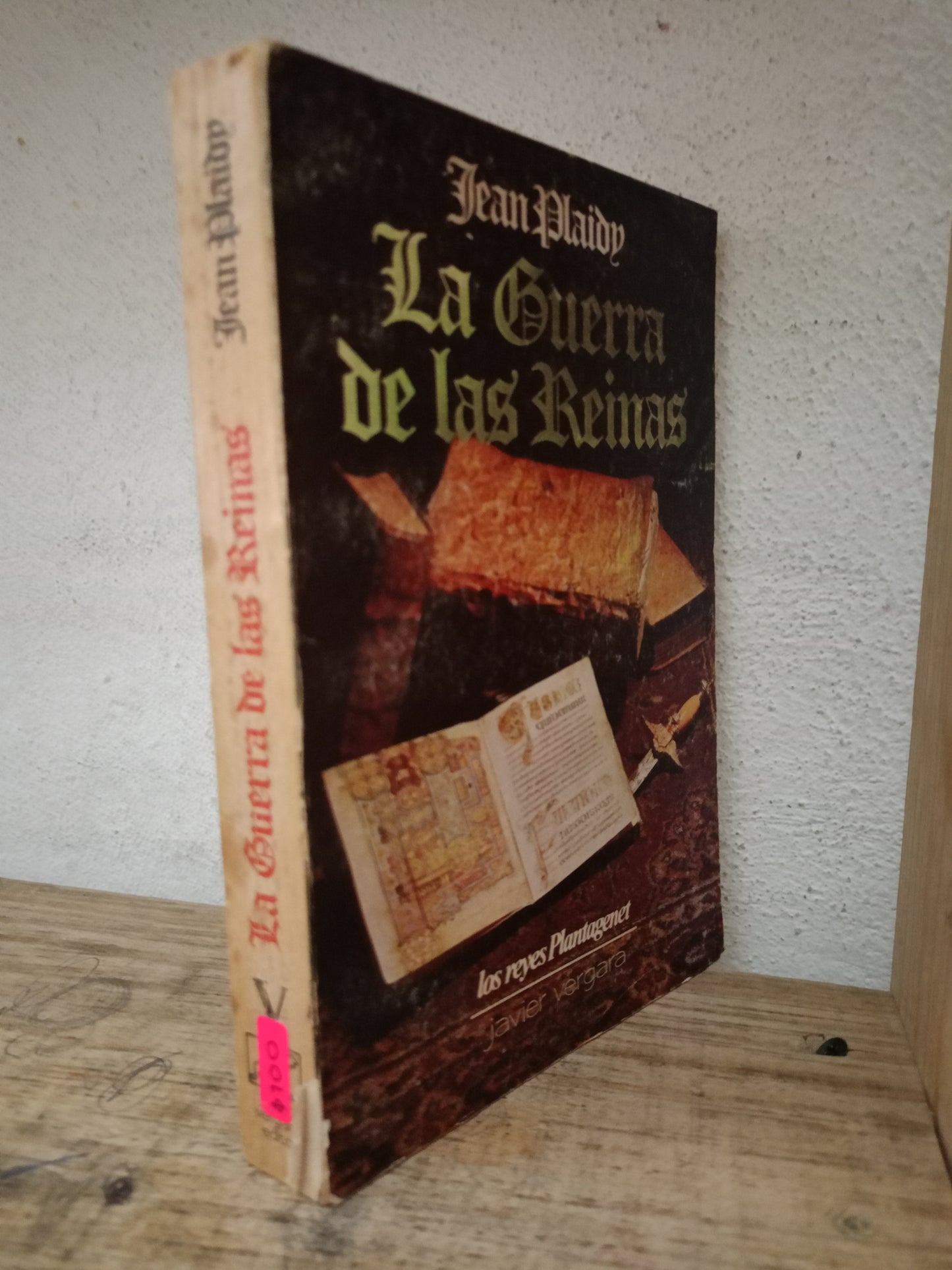 LA GUERRA DE LAS REINAS JEAN PLAIDY USADO NOVELA LITERARIO 305