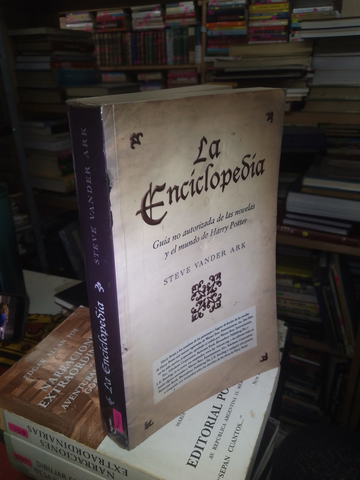 LA ENCICLOPEDIA POR STEVE VANDER ARK USADO NOVELA LITERARIO 207