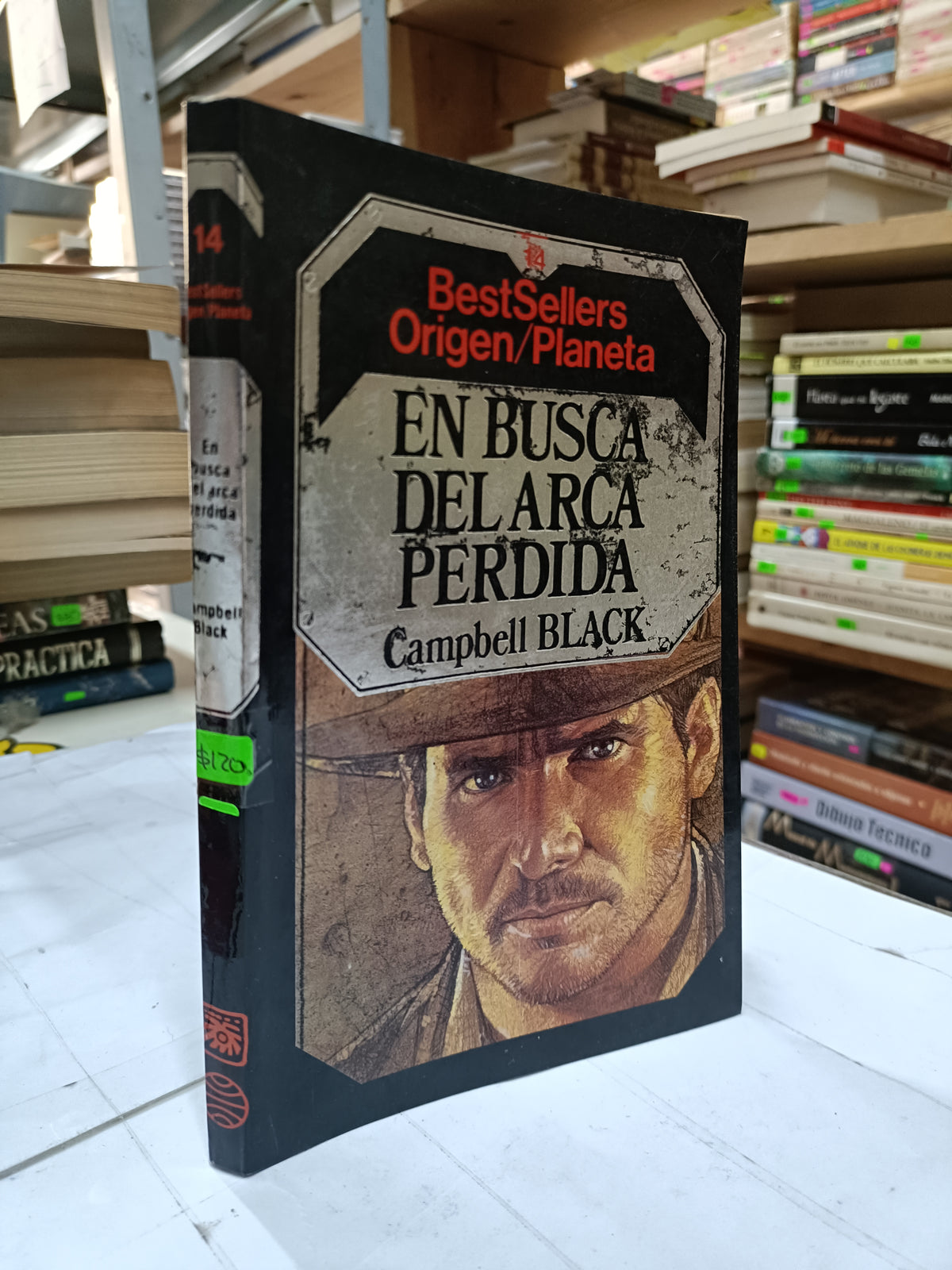 EN BUSCA DEL ARCA PERDIDA POR CAMPBELL BLACK USADO NOVELA LITERARIO 207