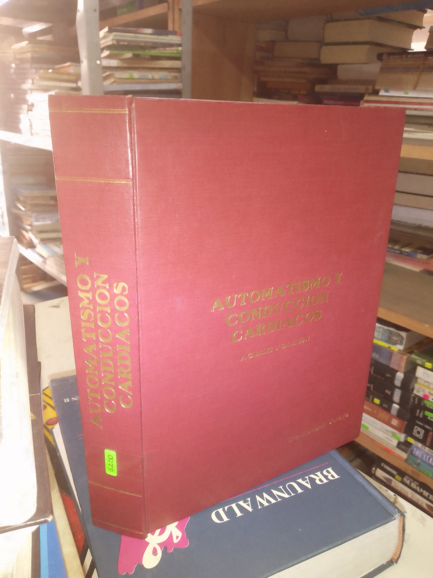 AUTOMATISMO Y CONDUCCIÓN CARDÍACOS POR A. CABADES O CALLAGHAN USADO MEDICINA LITERARIO 207