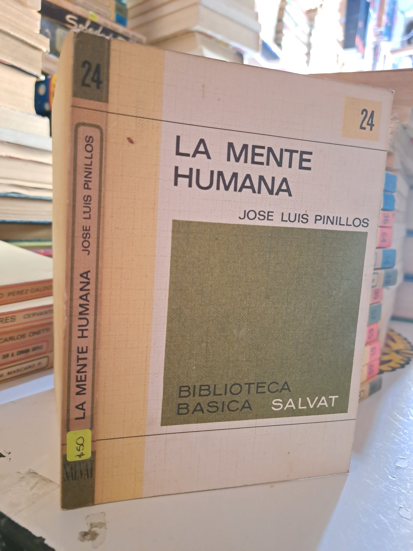 LA MENTE HUMANA JOSE LUIS PINILLOS USADO NOVELA LITERARIO 207