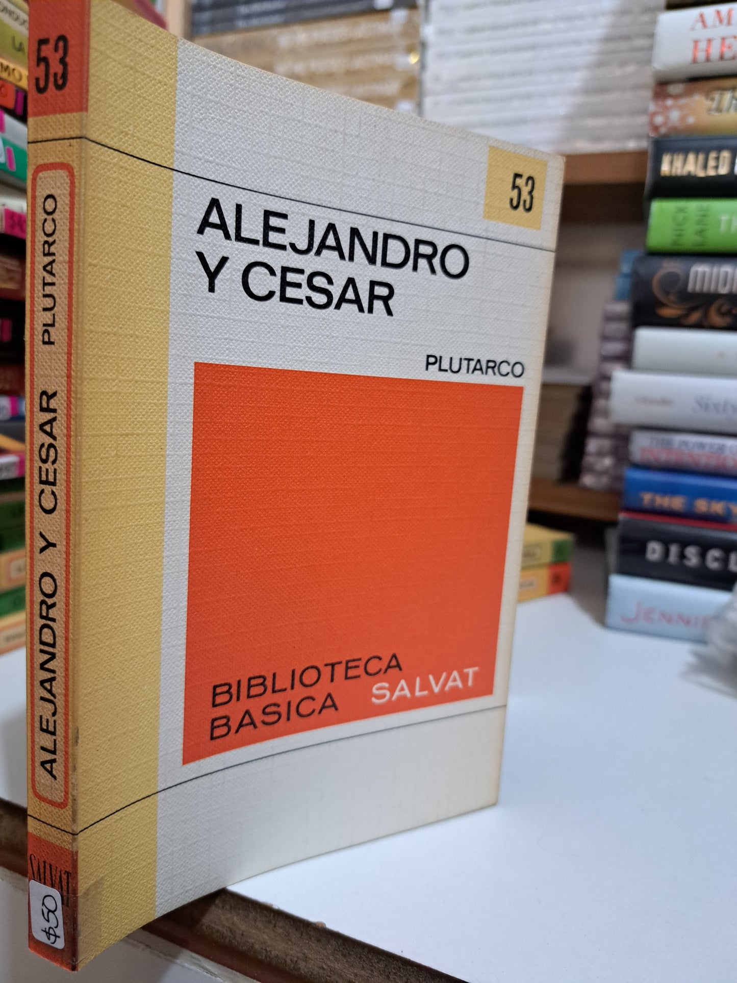 ALEJANDRO Y CÉSAR PLUTARCO USADO NOVELA JUÁREZ