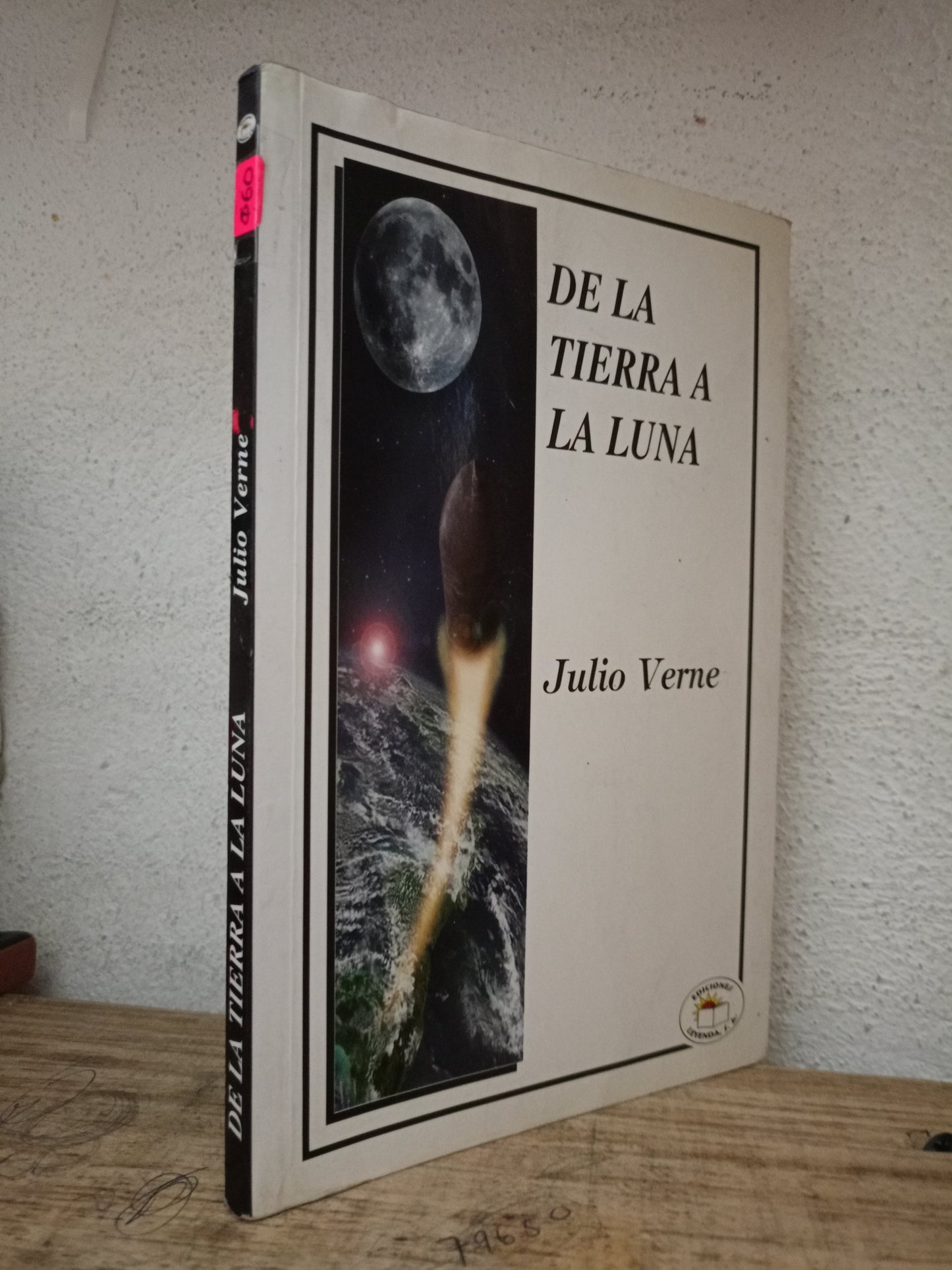 DE LA TIERRA A LA LUNA JULIO VERNE USADO NOVELA LITERARIO 305