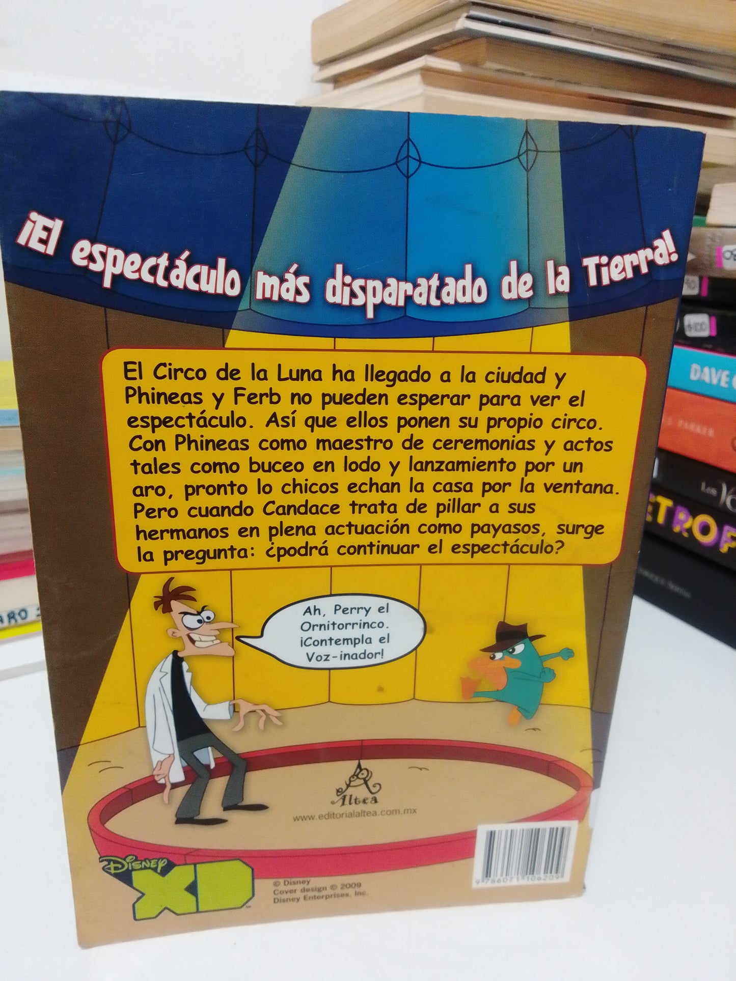 PHINEAS Y FERB CIRCO BONANZA USADO INFANTIL JUAREZ