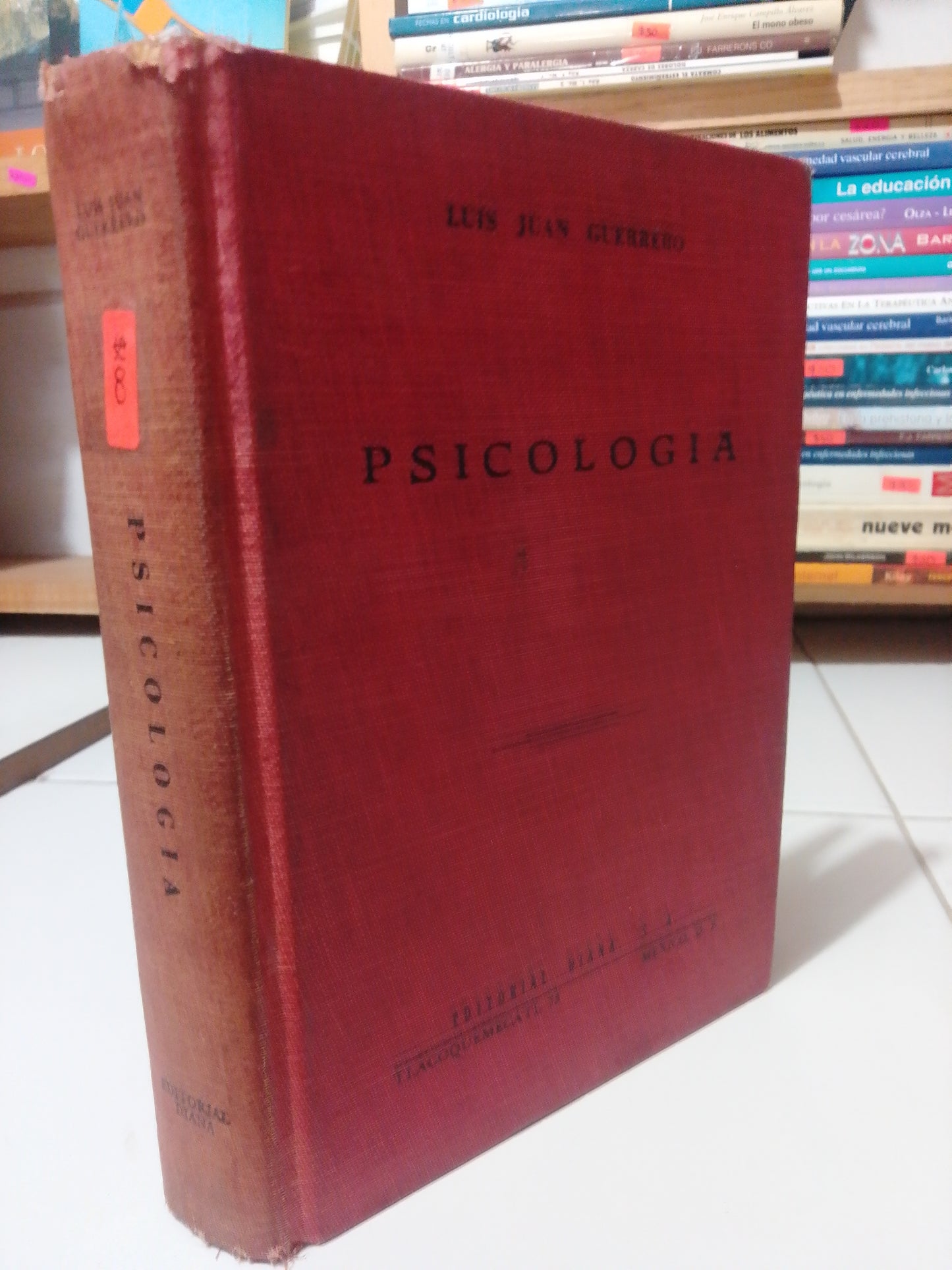 PSICOLOGIA POR LUIS JUAN GUERRERO USADO PSICOLOGÍA JUAREZ
