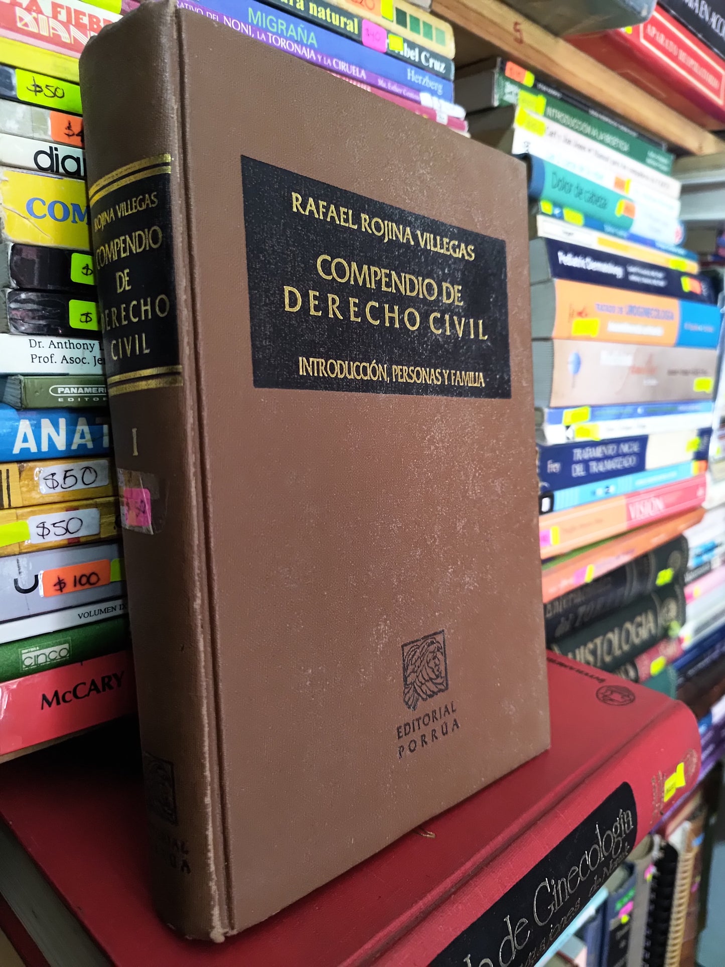 COMPENDIO DE DERECHO CIVIL POR RAFAEL ROJINA VILLEGAS USADO DERECHO LITERARIO 305