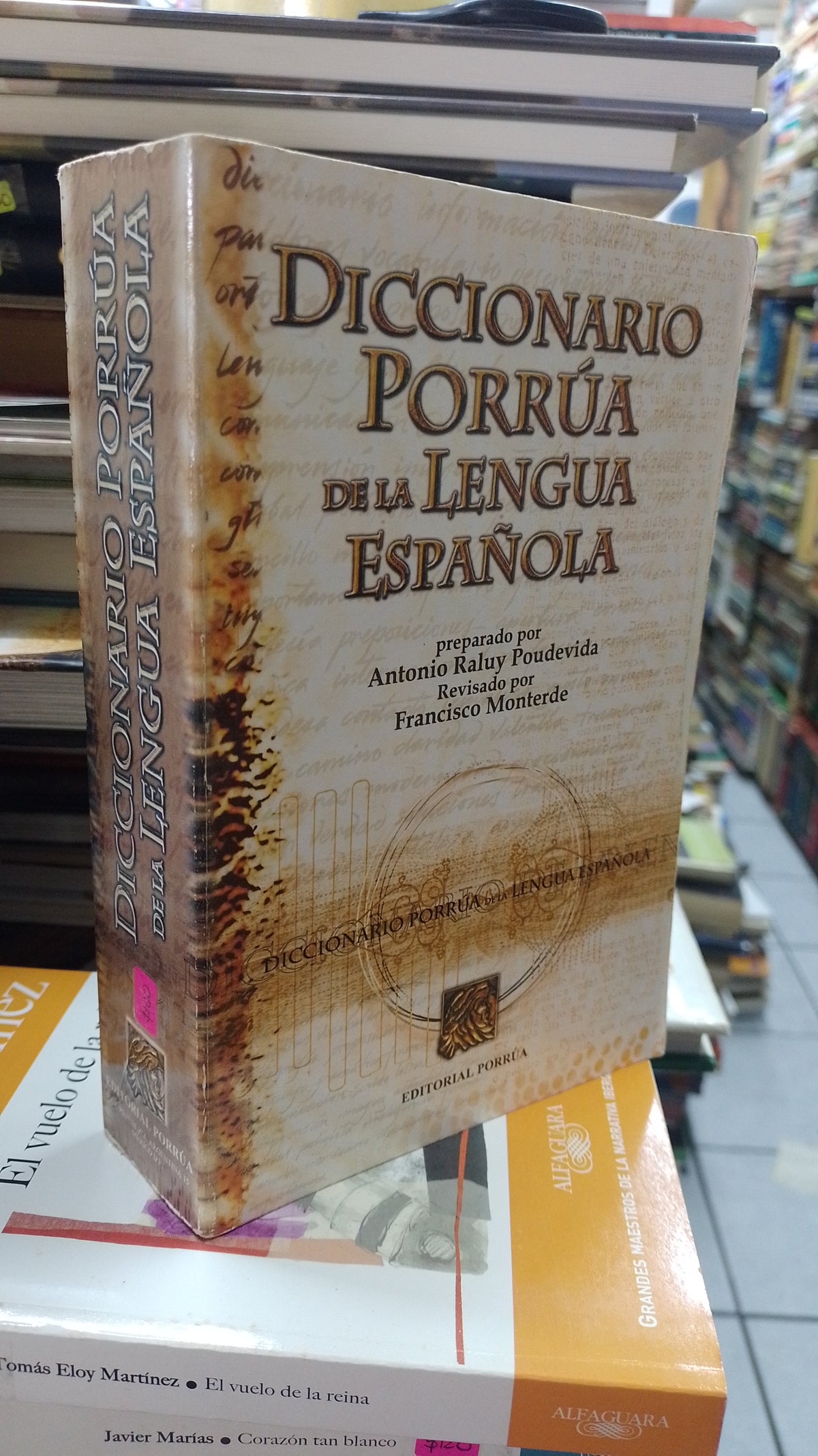 DICCIONARIO PORRUA DE LA LENGUA ESPAÑOLA POR ANTONIO RALUY POUDEVIDA USADO EDUCACION JUAREZ 507