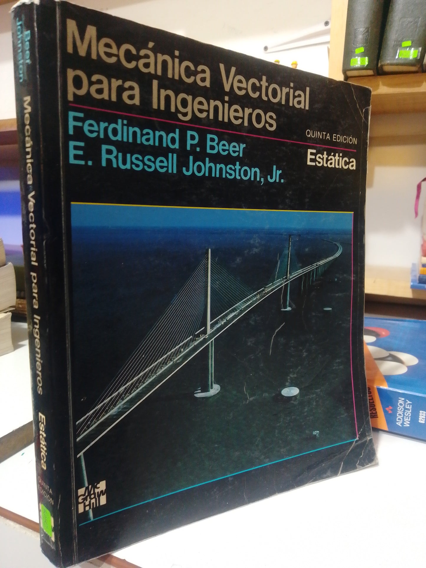 MECANICA VECTORIAL PARA INGENIEROS POR FERDINAND P. BEER USADO MATEMÁTICAS JUAREZ