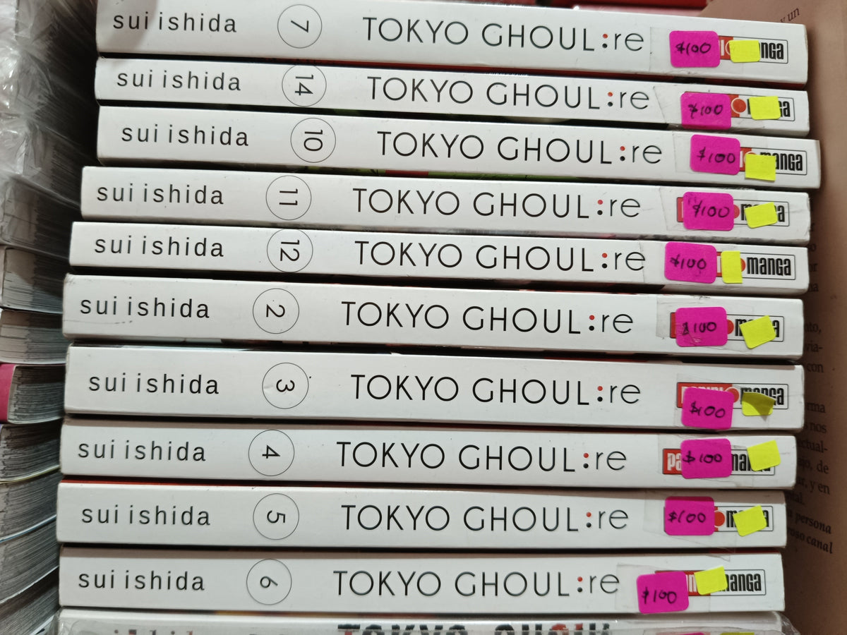 TOKYO GHOUL RE SUI ISHIDA 10TMOS USADO NOVELA LITERARIO 305