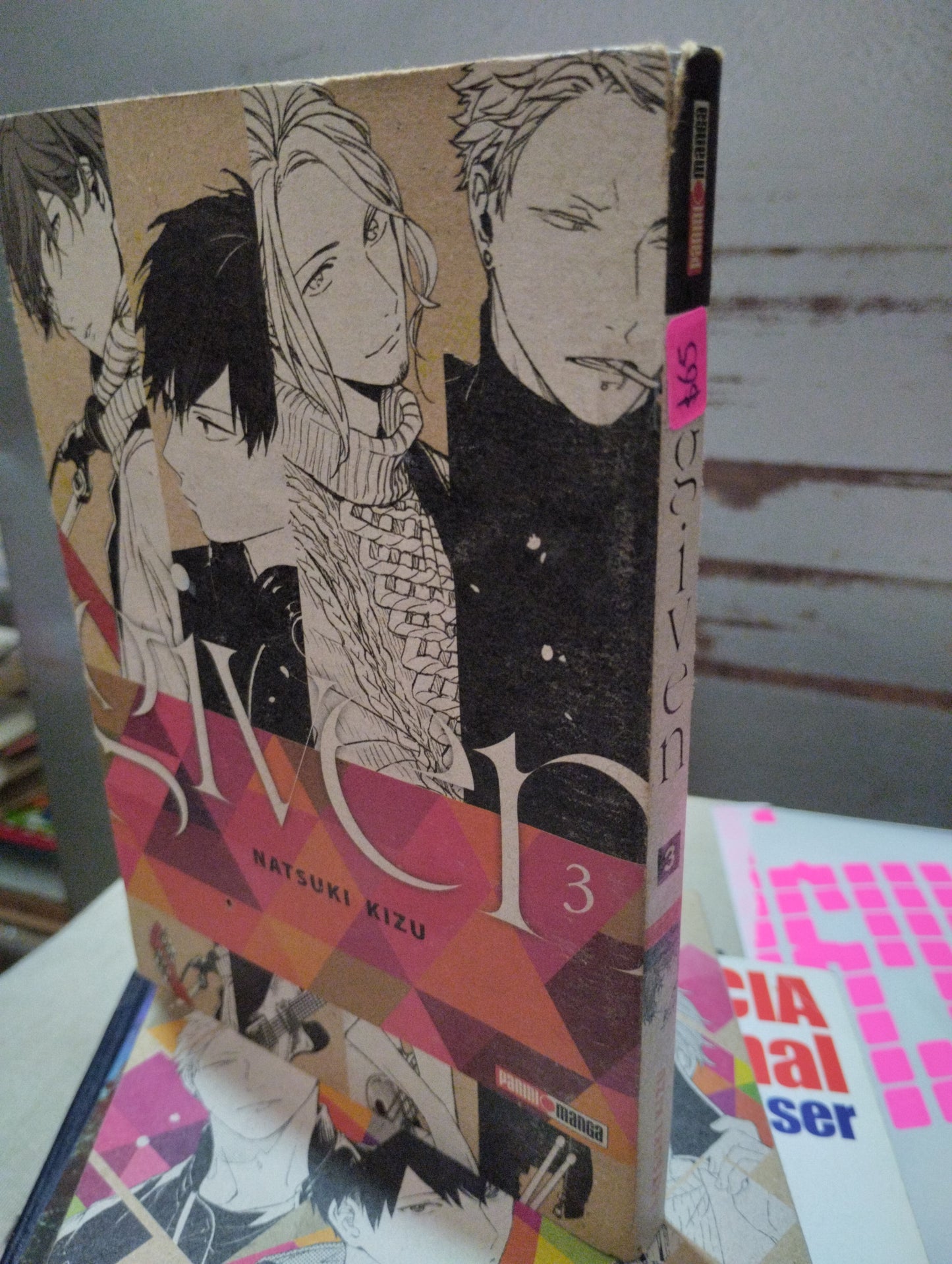 GIVEN 3 POR NATSUKI KIZU USADO NOVELAS ALDAMA