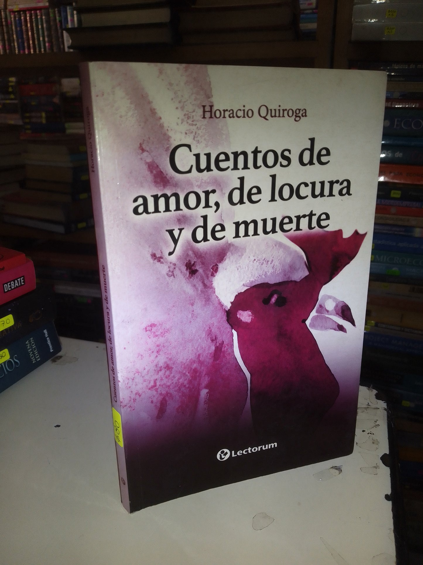 CUENTOS DE AMOR, DE LOCURA Y DE MUERTE POR HORACIO QUIROGA USADO NOVELA LITERARIO 207