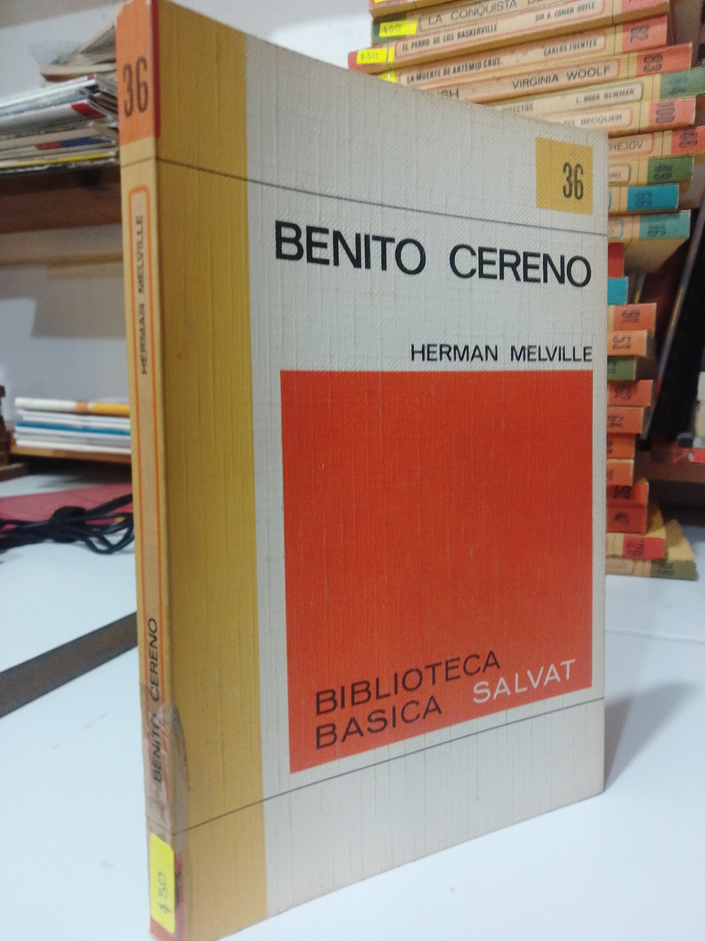 BENITO CARENO POR HERMAN MELVILLE USADO NOVELA JUAREZ