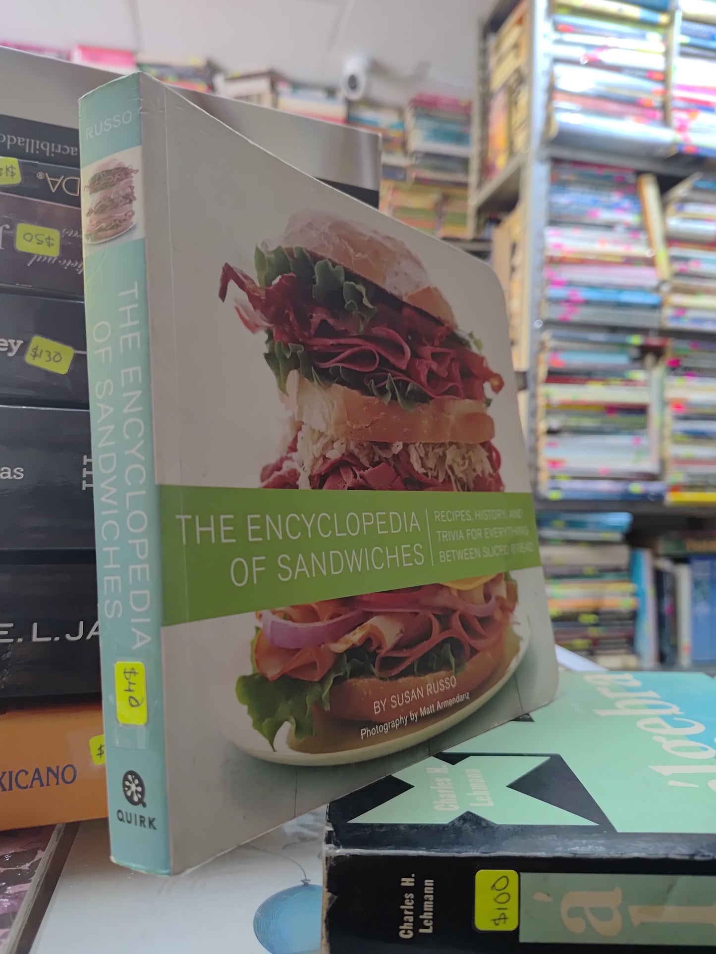 THE ENCYCLOPEDIA OF SANDWICHES POR SUSAN RUSSO USADO COCINA JUAREZ 507