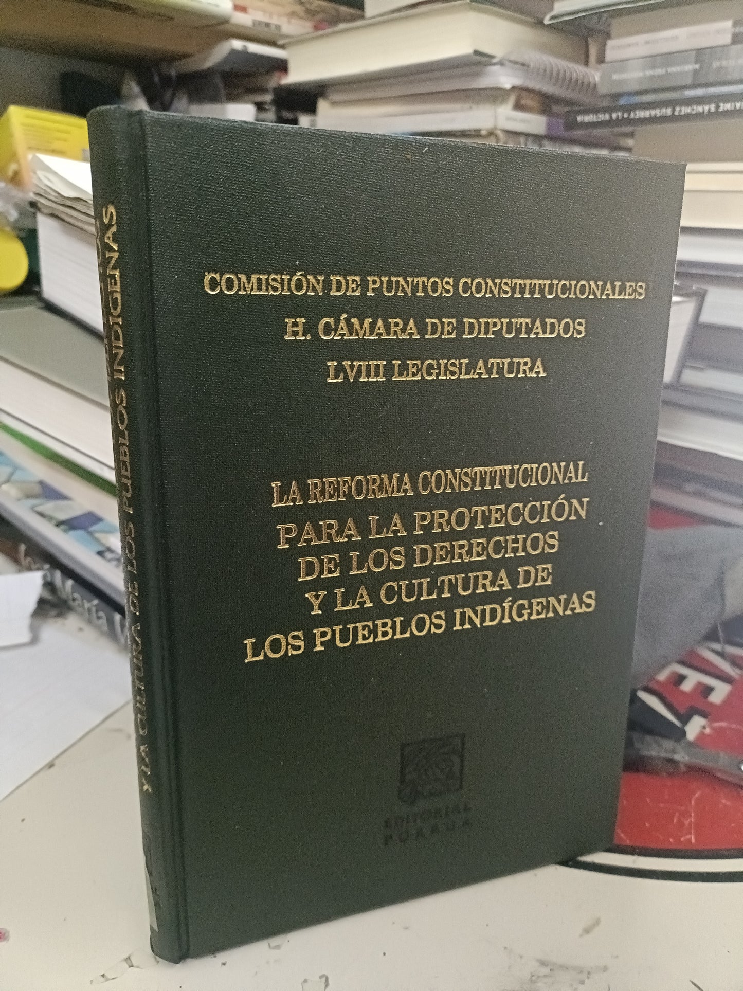 LA REFORMA CONSTITUCIONAL PARA LA PROTECCIÓN DE LOS DERECHOS Y LA CULTURA DE LOS PUEBLOS INDÍGENAS POR COMISIÓN DE PUNTOS CONSTITUCIONALES USADO DERECHO LITERARIO 207