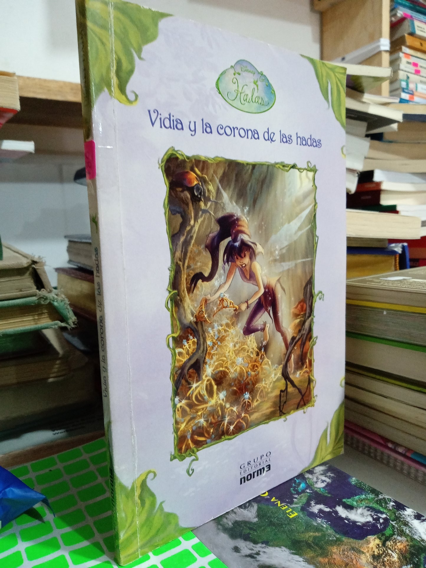 VIDIA Y LA CORONA DE LAS HADAS DISNEY HADAS USADO INFANTIL JUAREZ