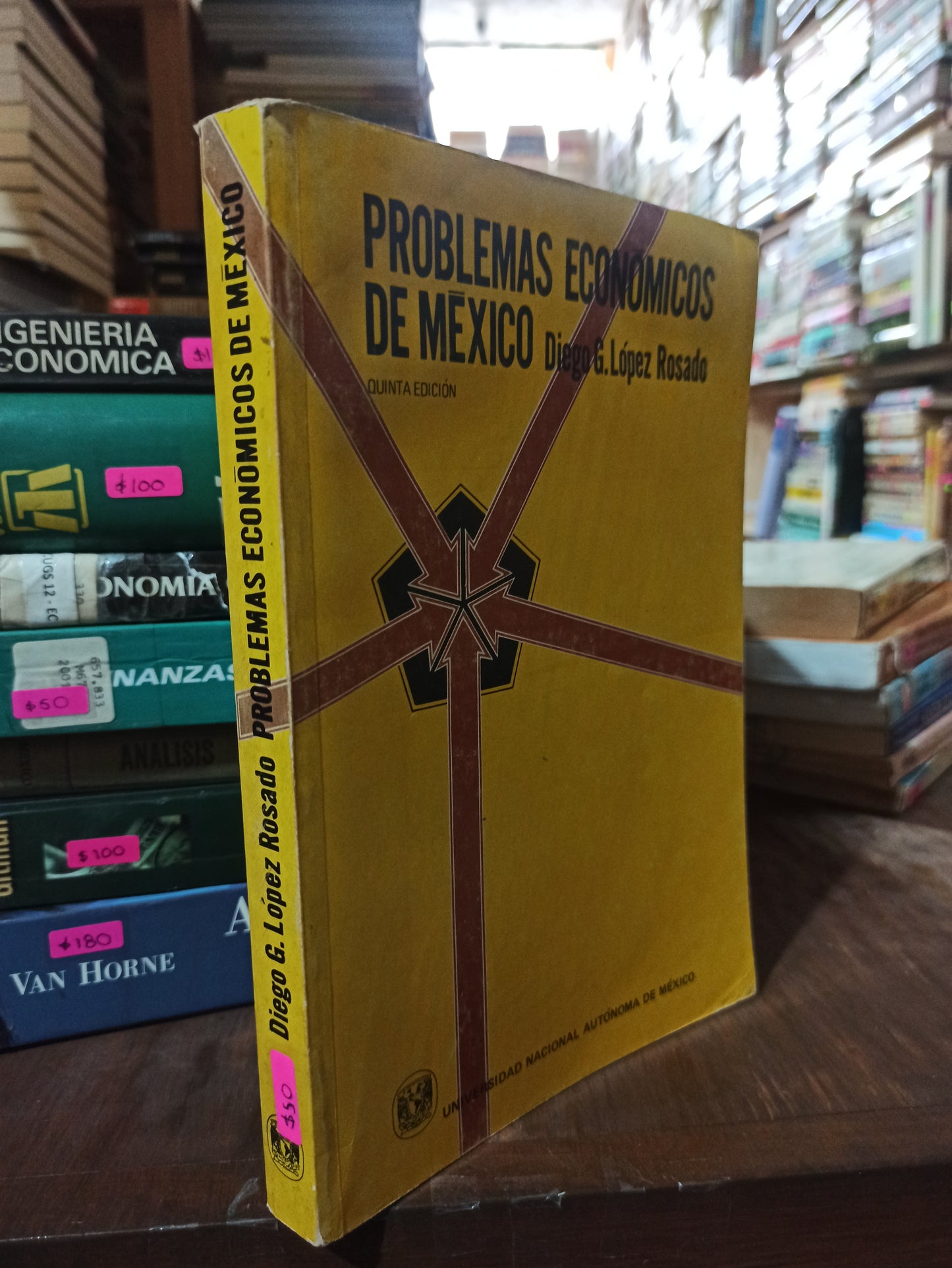 PROBLEMAS ECONOMICOS DE MEXICO POR DIEGO LOPEZ ROSADO USADO ADMINISTRACIÓN ALDAMA