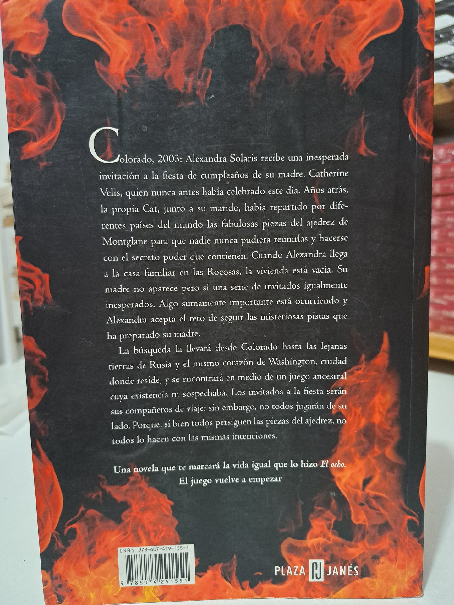 EL FUEGO KATHERINE NEVILLE USADO NOVELA JUÁREZ