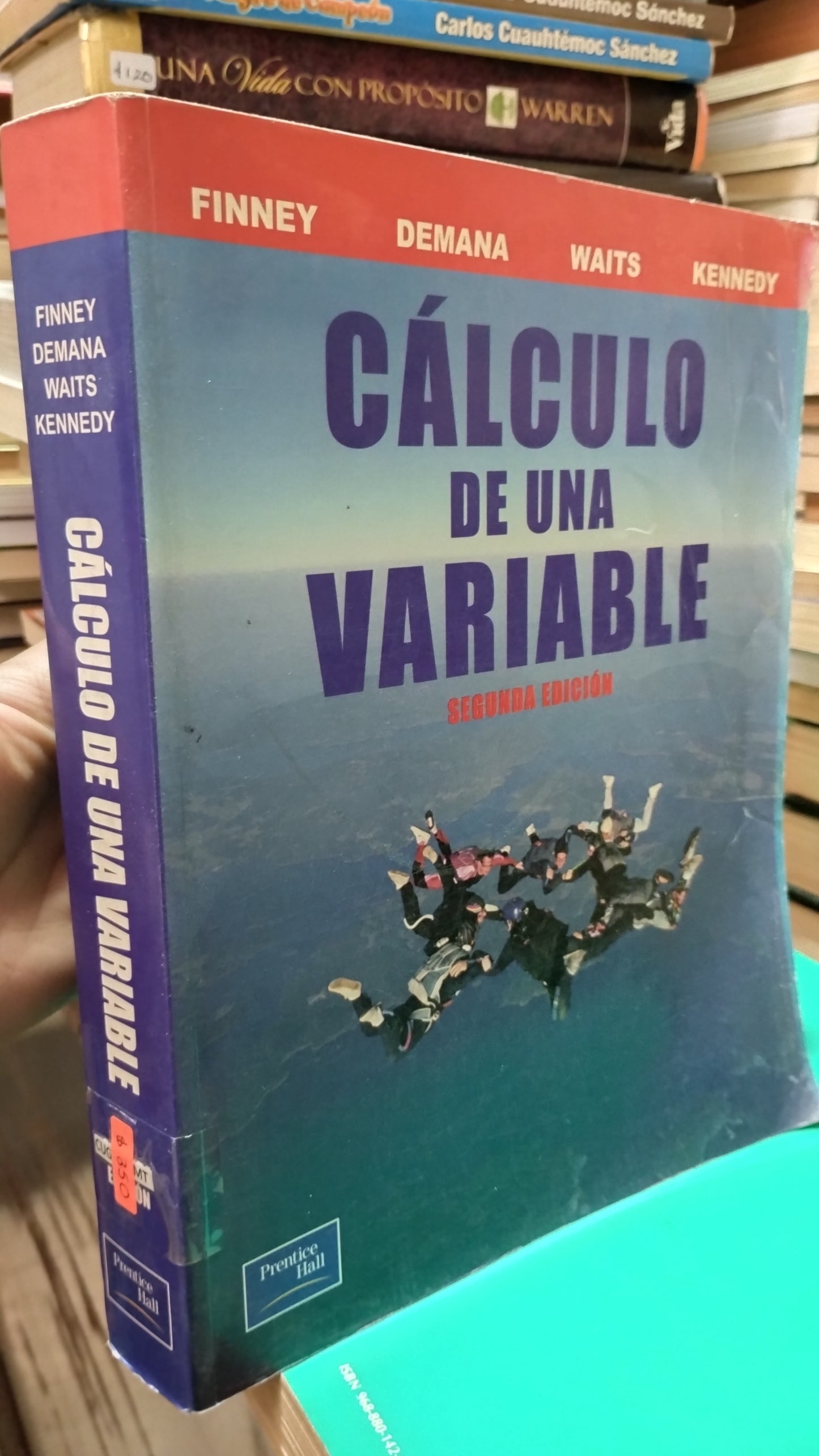 CALCULO DE UNA VARIABLE POR FINNEY LIBRO USADO MATEMÁTICAS ALDAMA