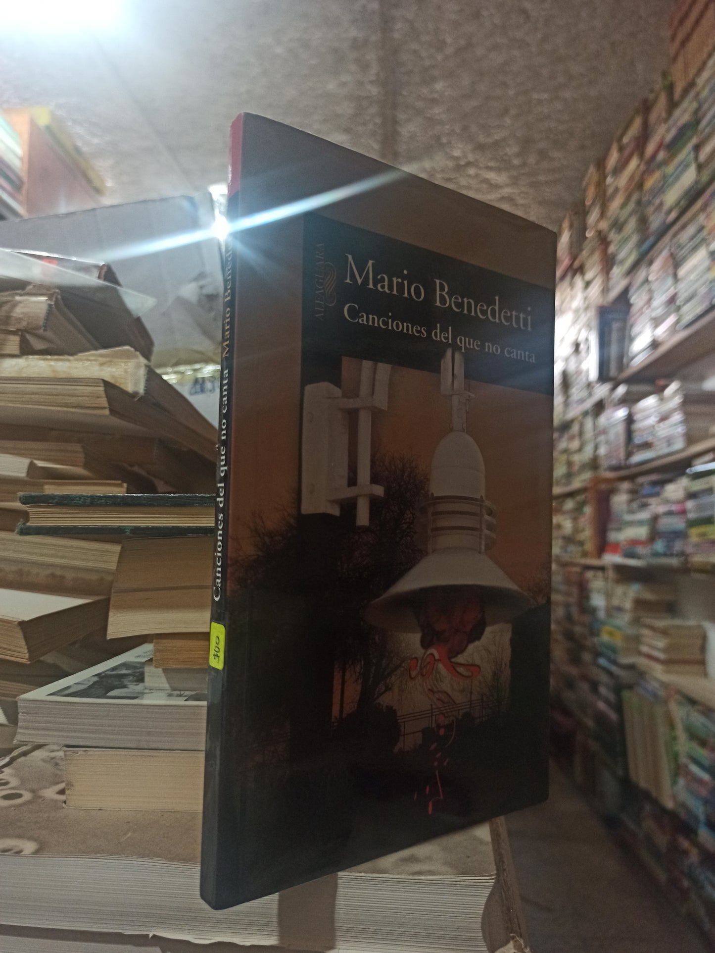 CANCIONES DEL QUE NO CANTA POR MARIO BENEDETTI USADO NOVELAS ALDAMA