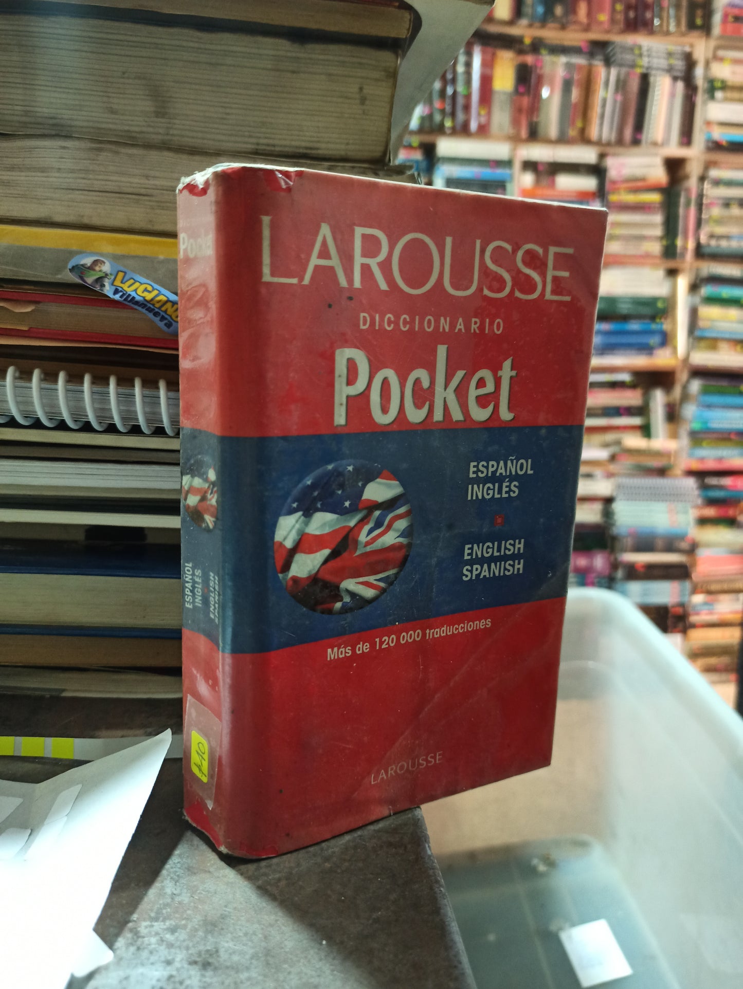 DICCIONARIO POCKET INGLES ESPAÑOL POR EDITORIAL LAROUSSE USADO IDIOMAS ALDAMA