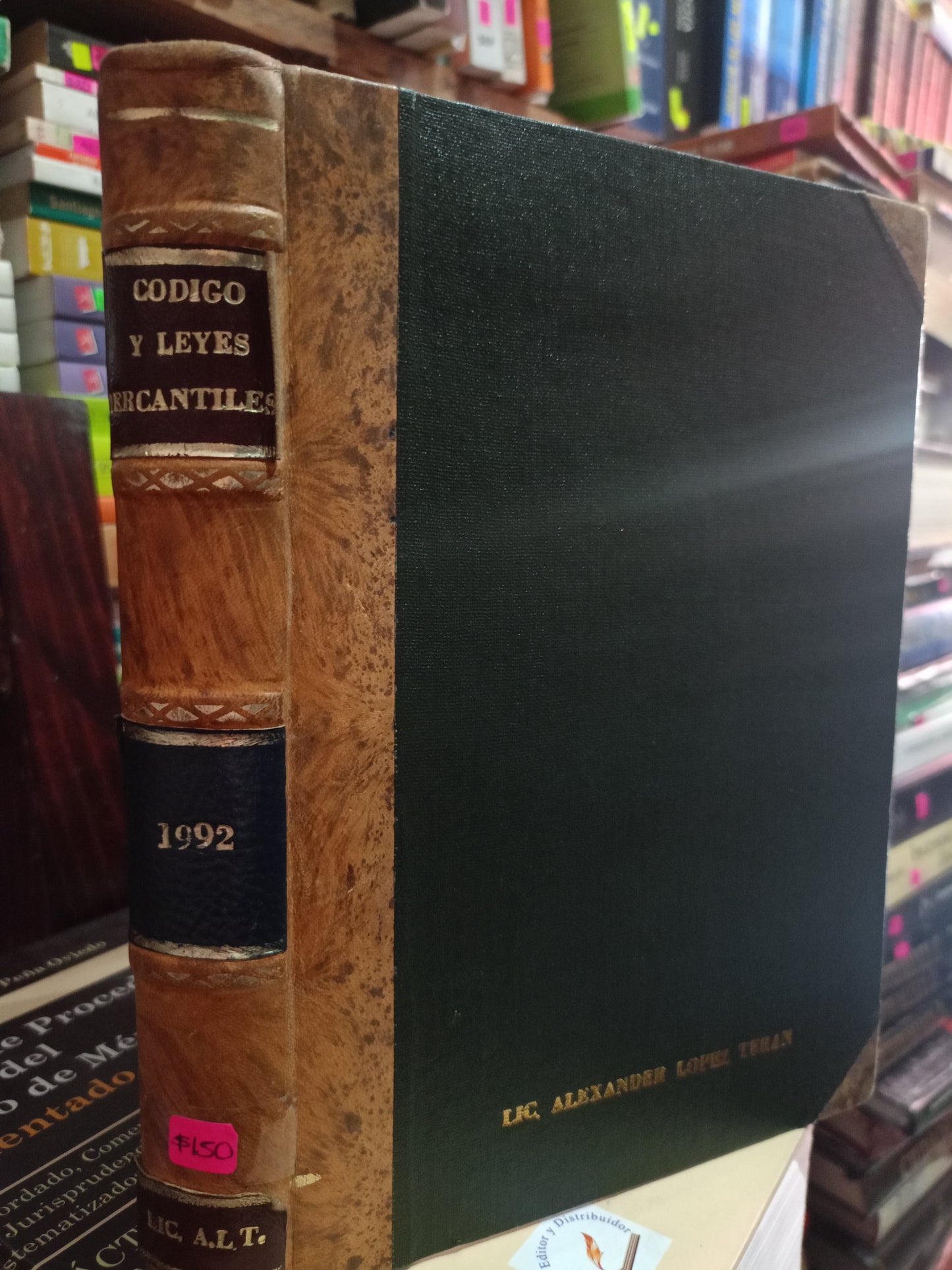 CODIGO Y LEYES MERCANTILES USADO DERECHO LITERARIO 305