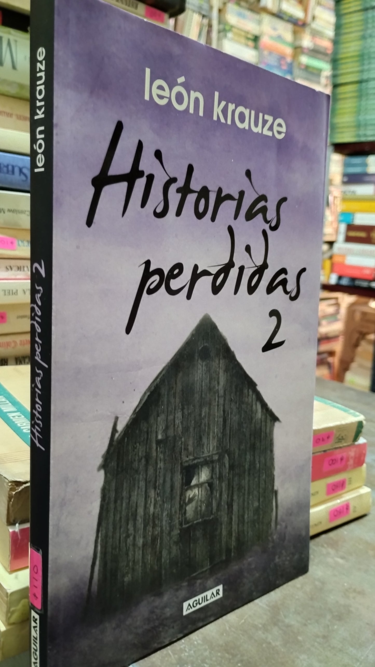 HISTORIAS PERDIDAS 2 POR LEON KRAUZE LIBRO USADO NOVELAS ALDAMA