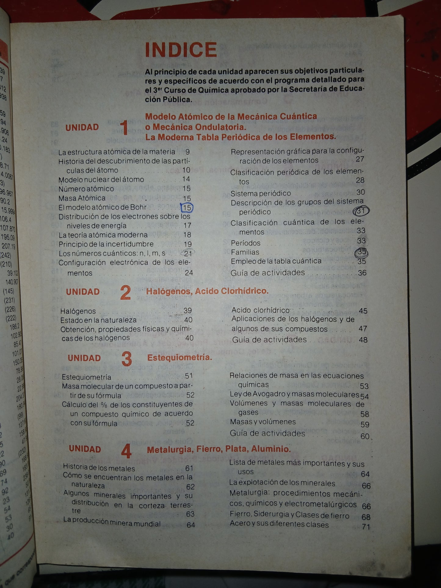 ABC DE QUÍMICA TERCER CURSO POR ÁLVARO RINCÓN ARCE Y ALONSO ROCHA LEÓN USADO QUÍMICA LITERARIO 207