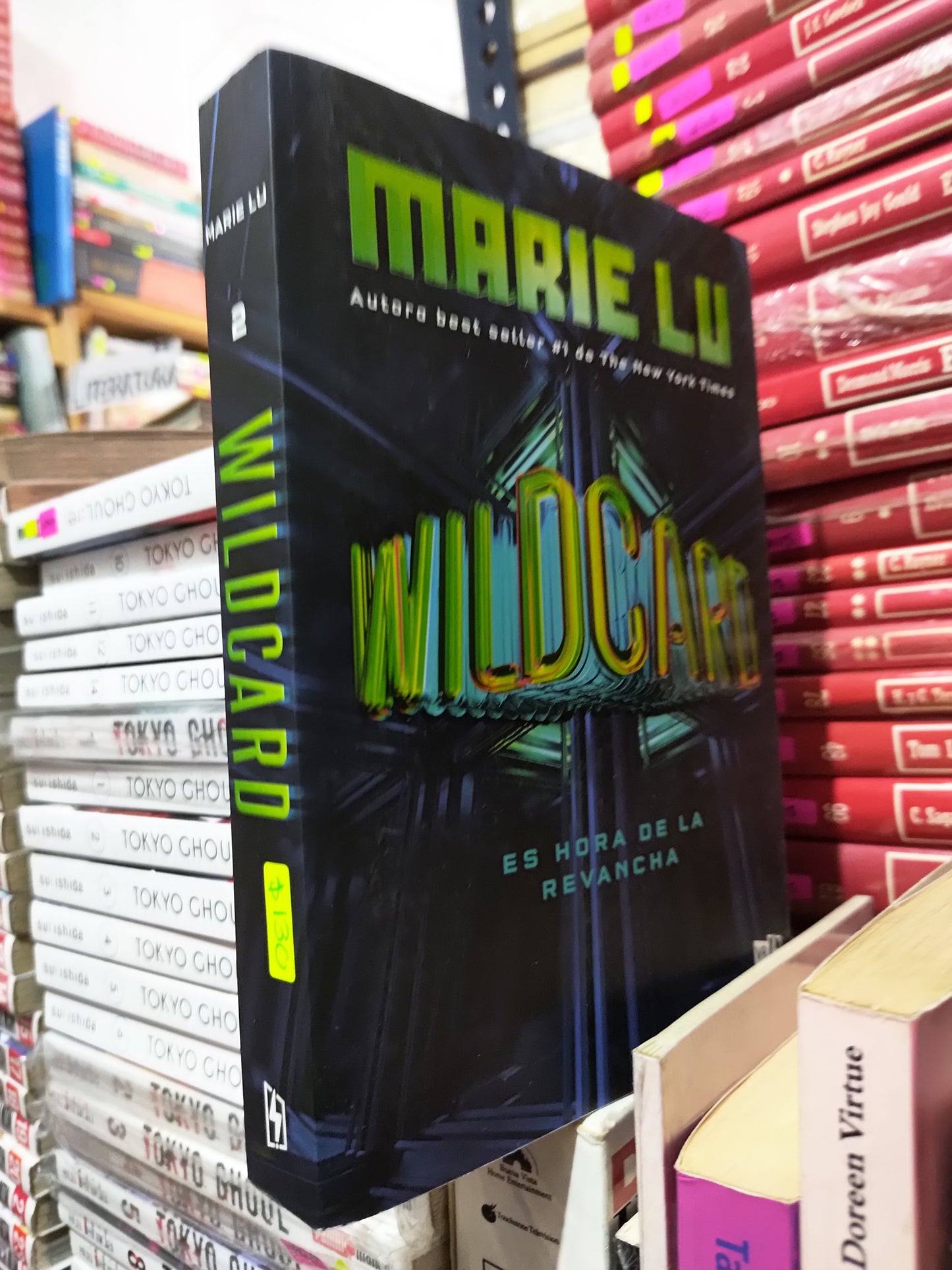 WILDCARD POR MARIE LU USADO NOVELAS LITERARIO 305