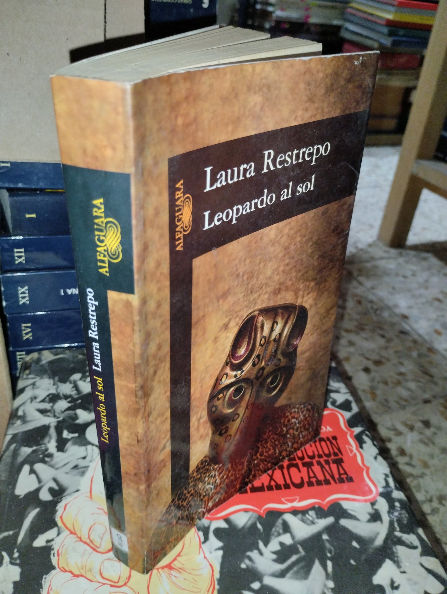 LEOPARDO AL SOL POR LAURA RESTREPO USADO NOVELAS ALDAMA