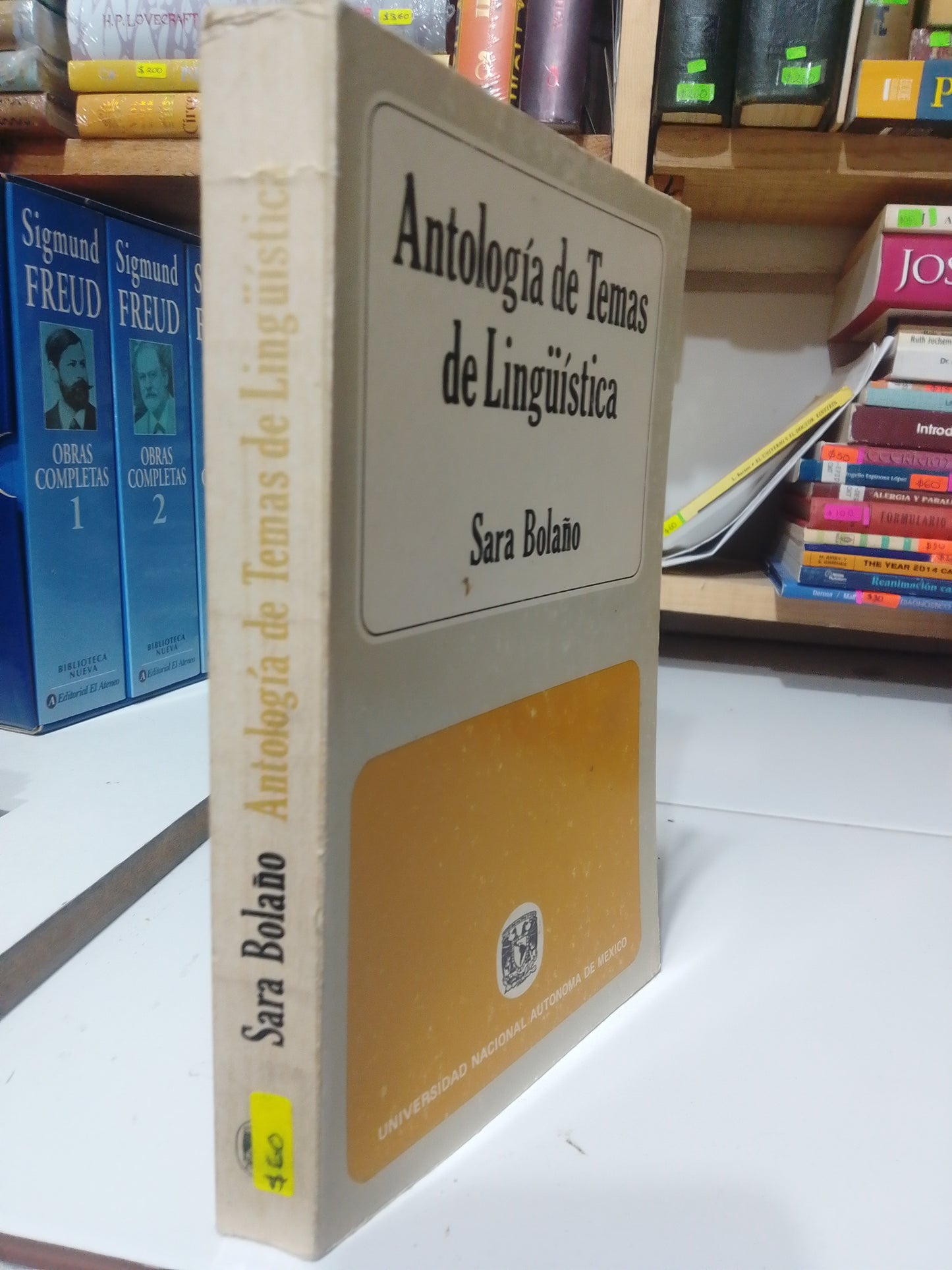 ANTOLOGIA DE TEMAS DE LINGÜÍSTICA POR SARA BOLAÑO USADO EDUCACION JUAREZ