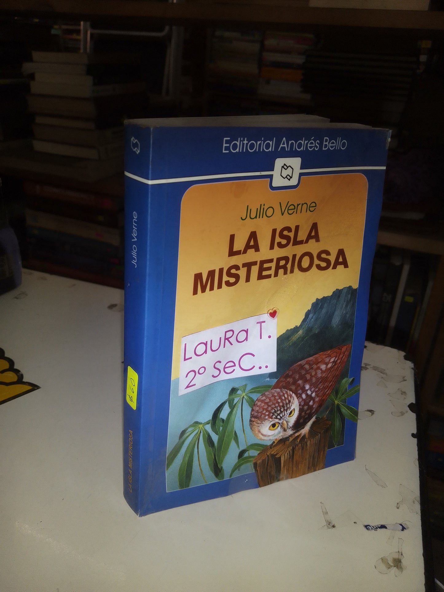 LA ISLA MISTERIOSA POR JULIO VERNE USADO INFANTIL LITERARIO 207