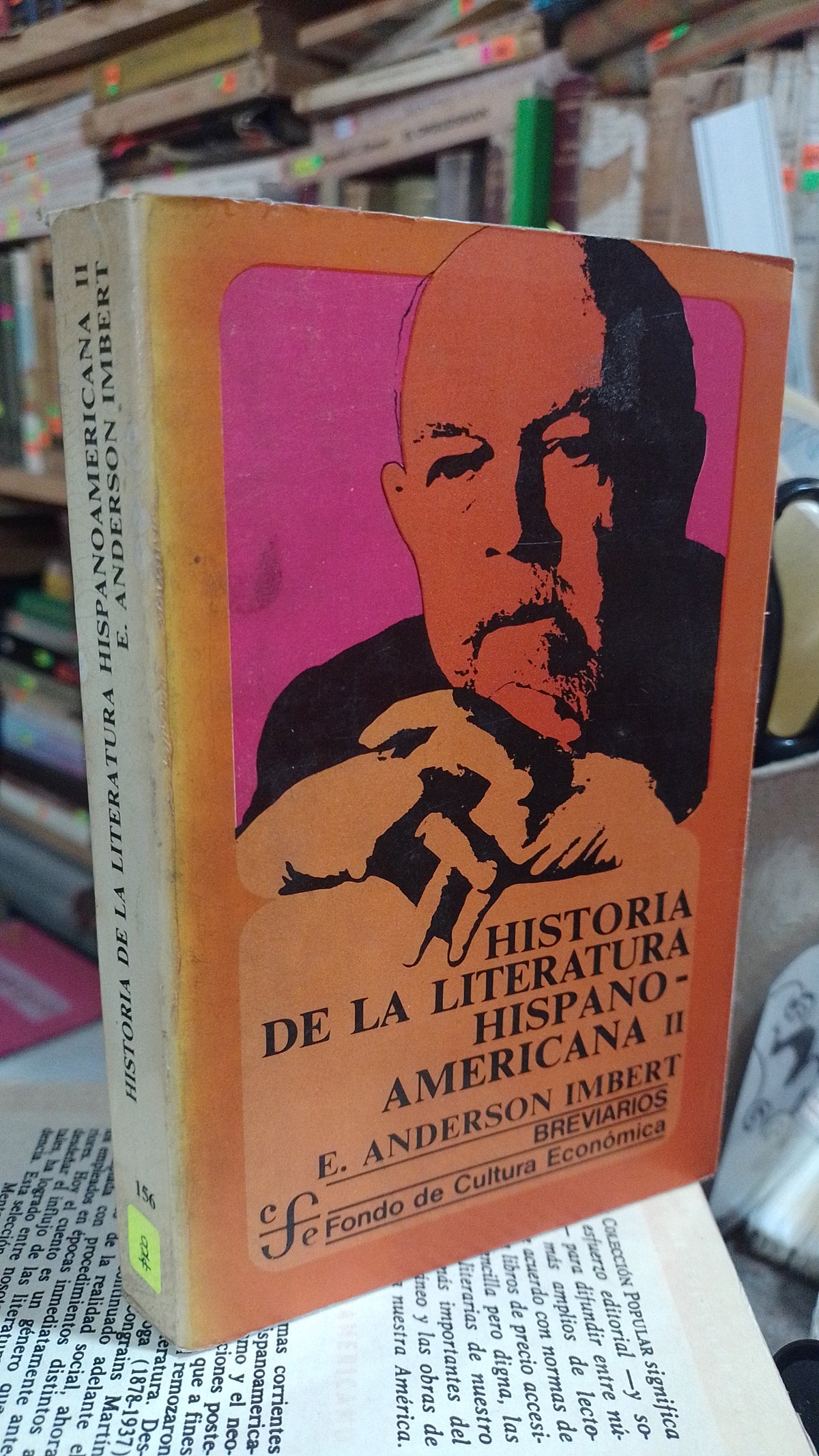 HISTORIA DE LA LITERATURA HISPANOAMERICANA II POR ANDERSON IMBERT USADO NOVELA ALDAMA