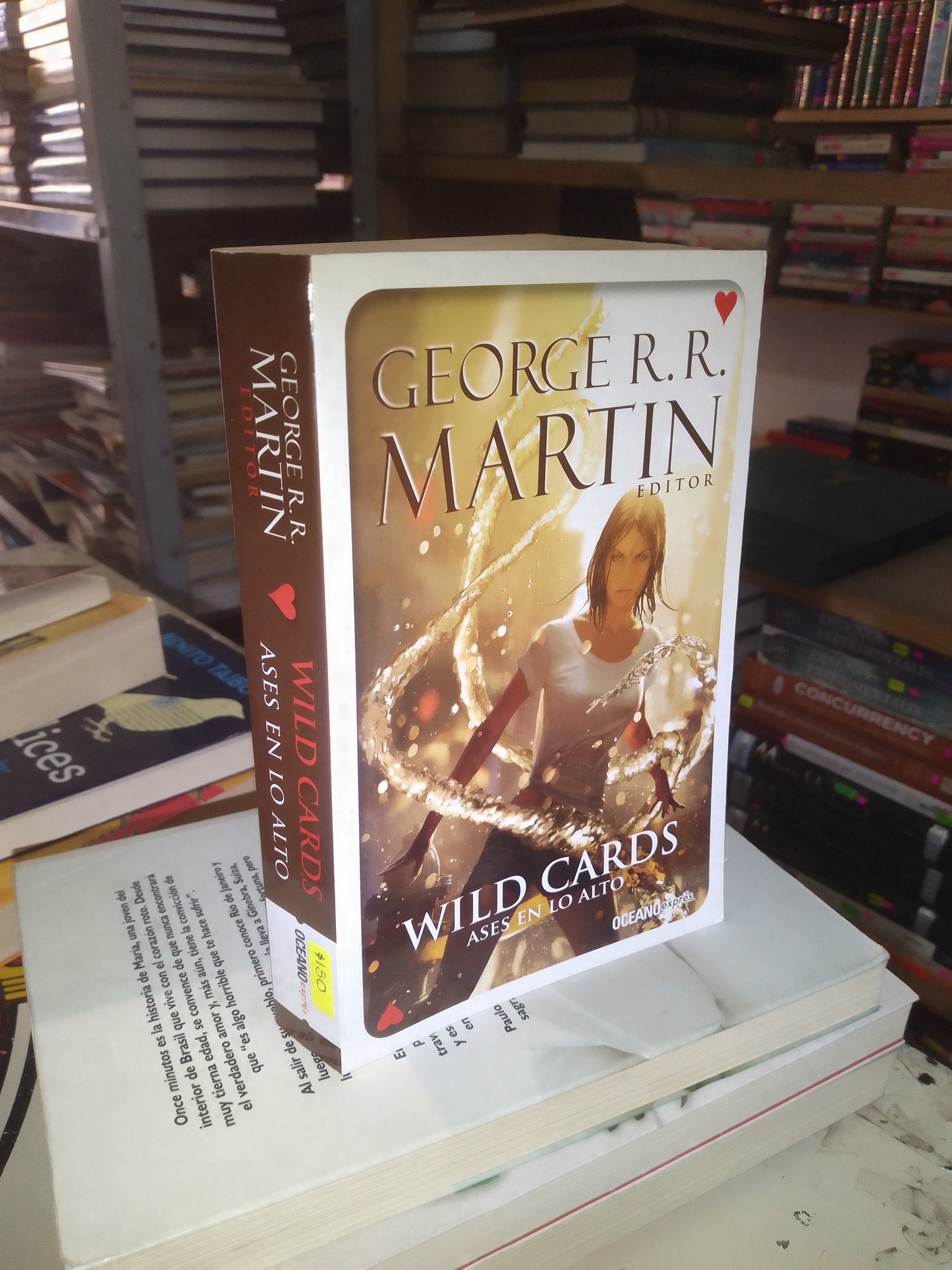 WILD CARDS: ASES EN LO ALTO POR GEORGE R.R. MARTIN USADO NOVELA LITERARIO 207