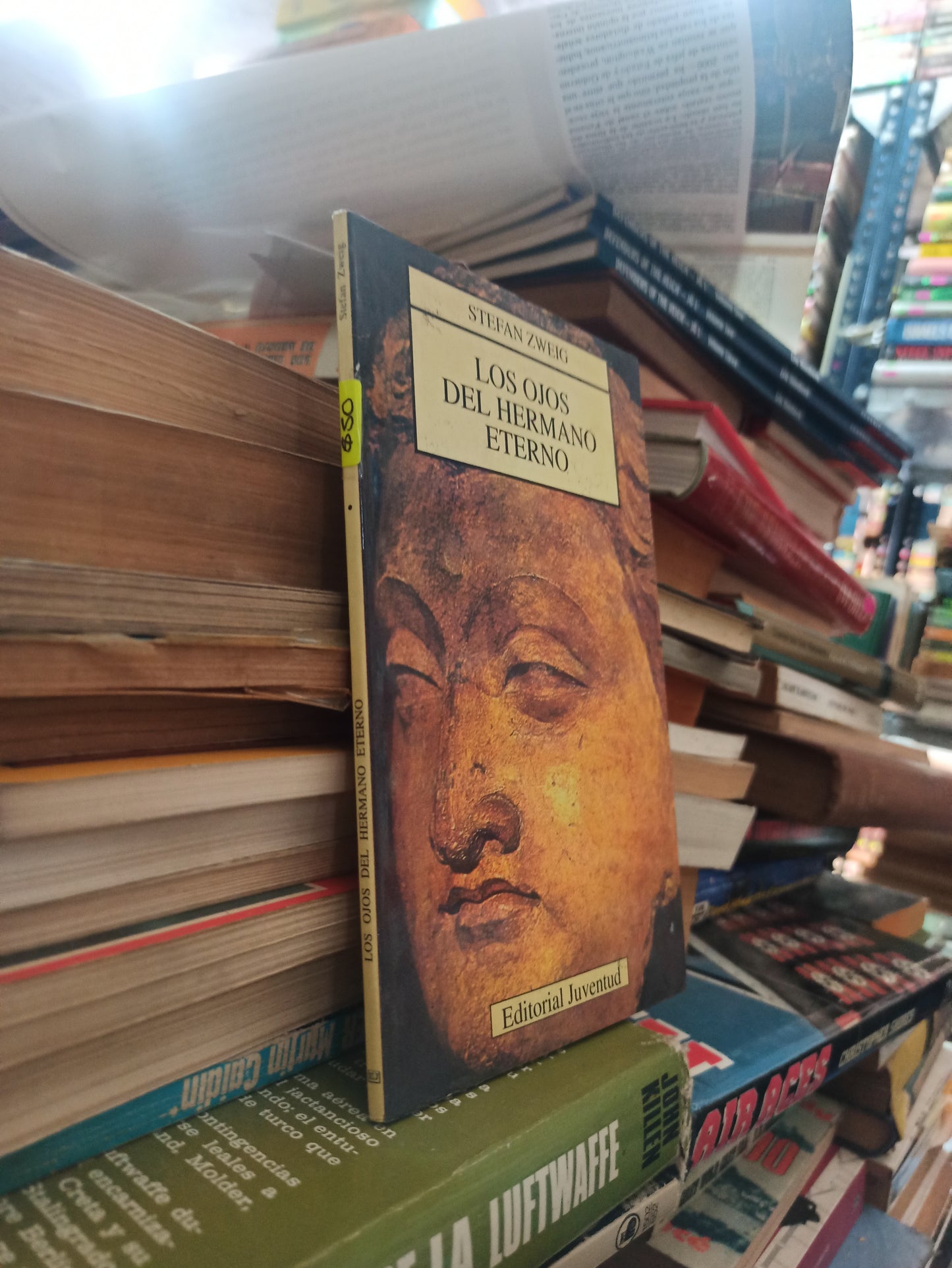 LOS OJOS DEL HERMANO ETERNO POR STEFAN ZWEIG USADO NOVELAS ALDAMA