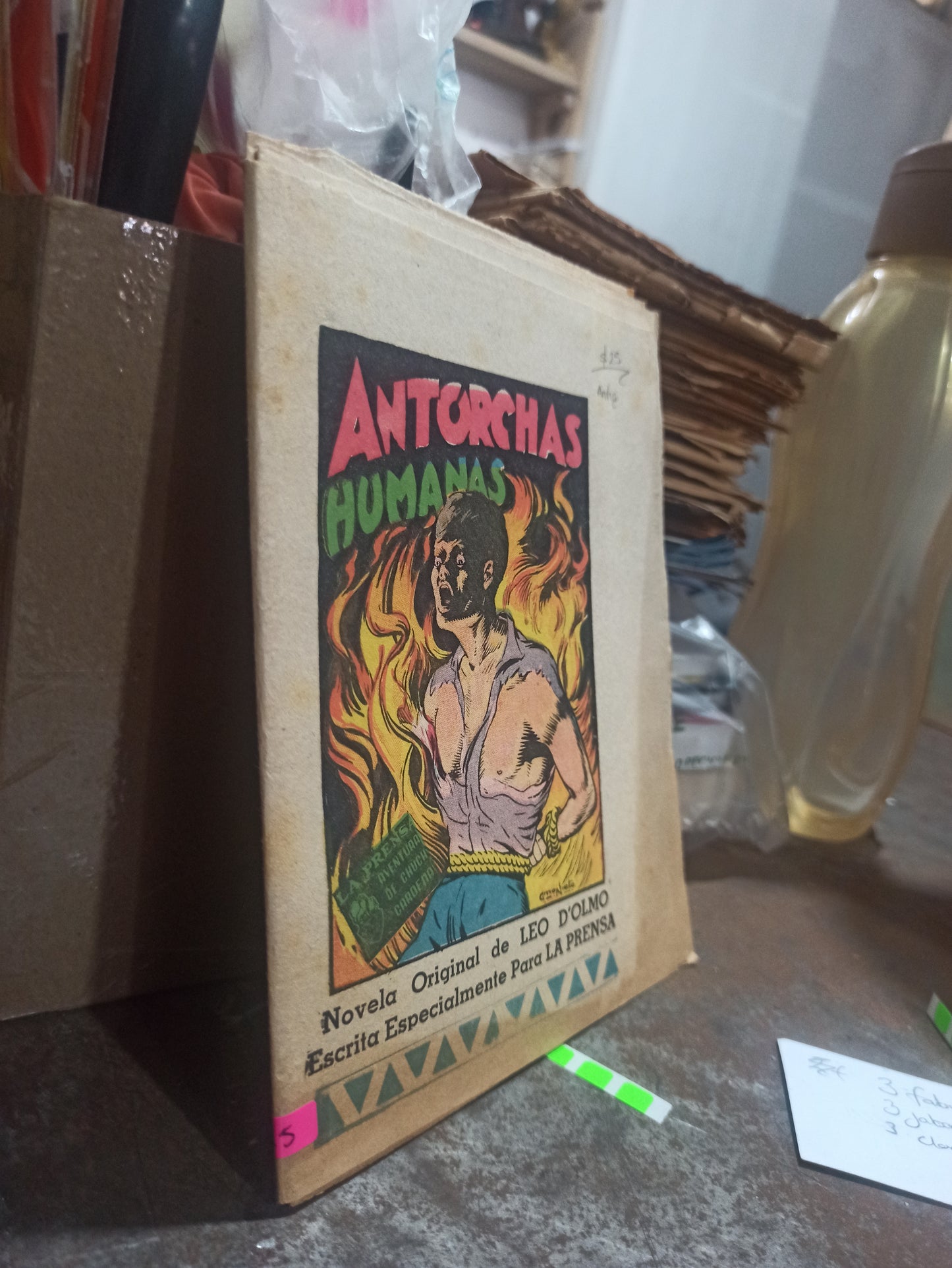 ANTORCHAS HUMANAS POR LEO D' ALMO USADO ANTIGUOS ALDAMA