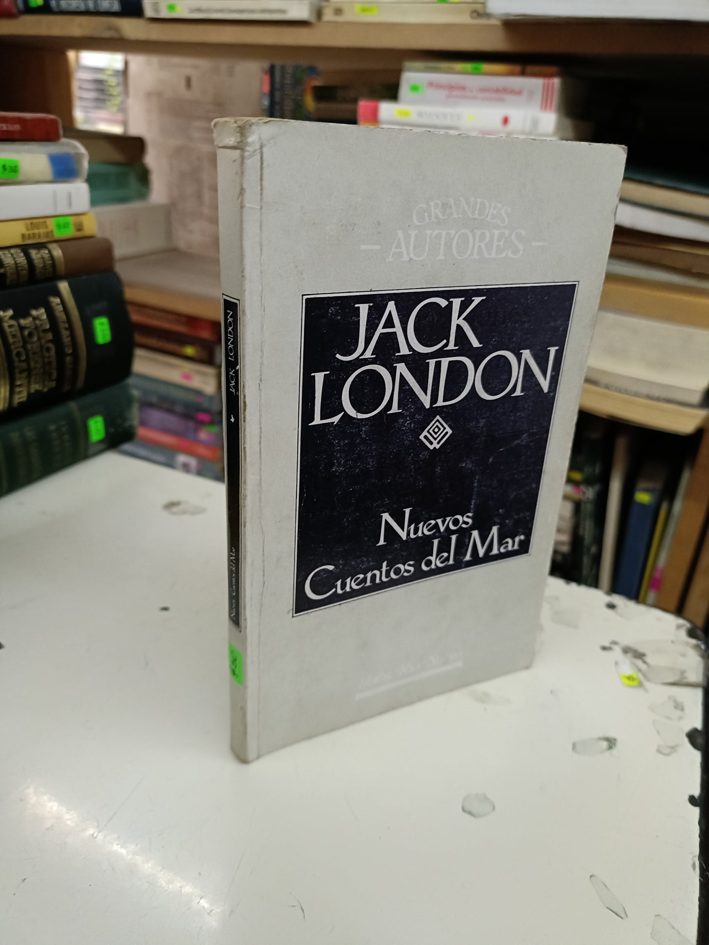 NUEVOS CUENTOS DEL MAR POR JACK LONDON USADO NOVELA LITERARIO 207