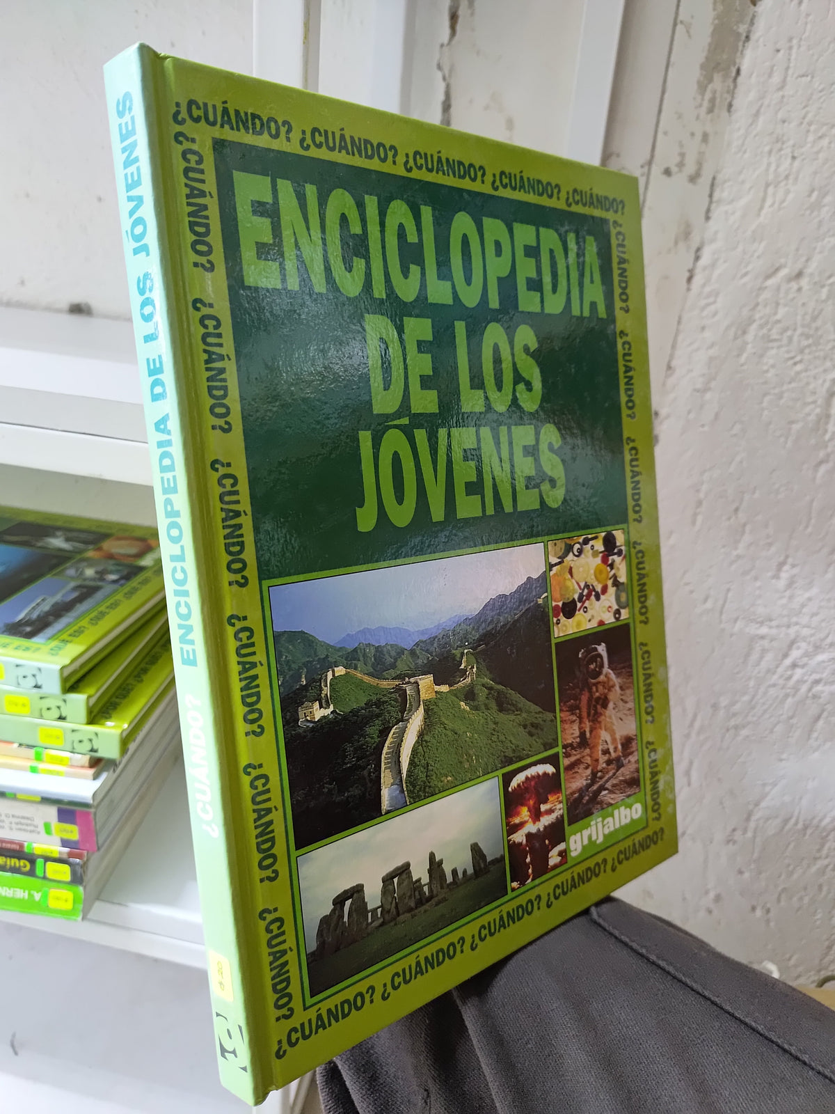 ENCICLOPEDIA DE LOS JOVENES ¿CUANDO? POR EDITORIAL GRIJALBO USADO EDUCACION JUAREZ 515