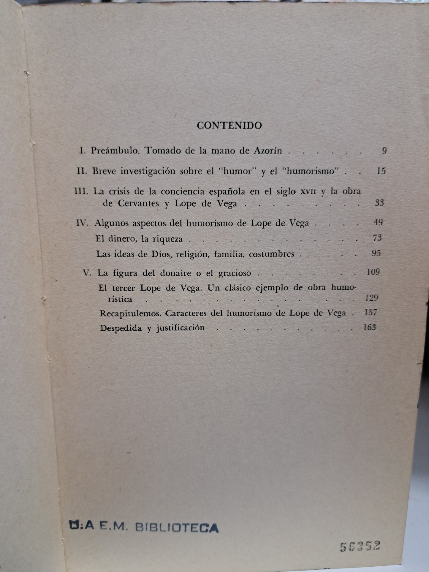 EL HUMORISMO ES LA OBRA DE LOPE DE VEGA ALFONSO NORIEGA CANTÚ USADO NOVELA JUÁREZ