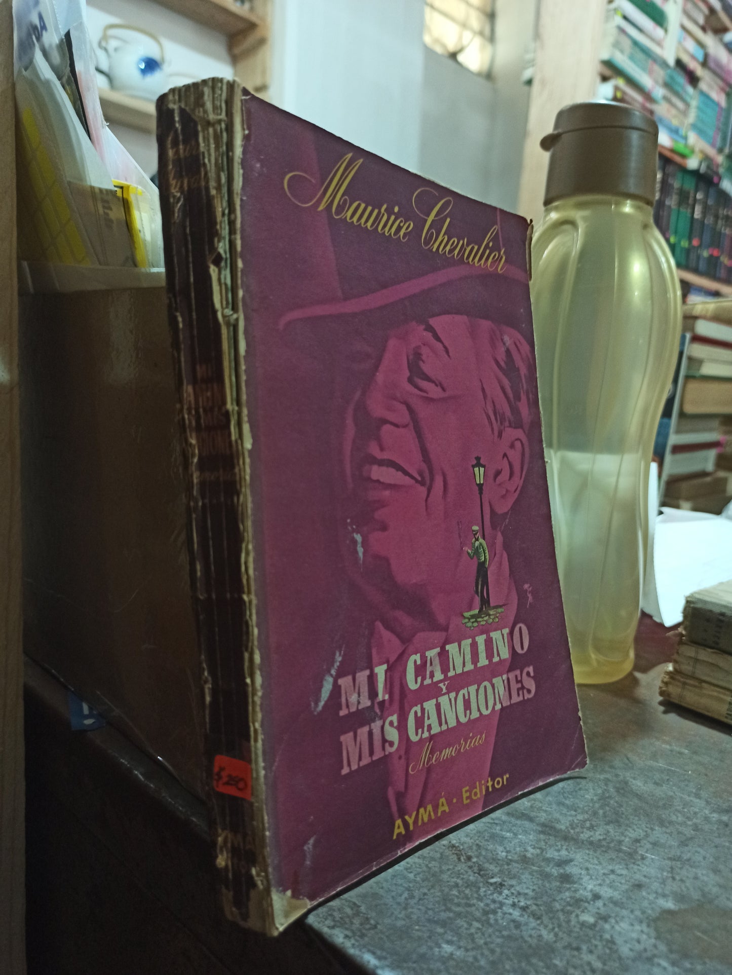 MI CAMINO Y MIS CANCIONES POR MAURICE CHEVALIER USADO ANTIGUOS ALDAMA