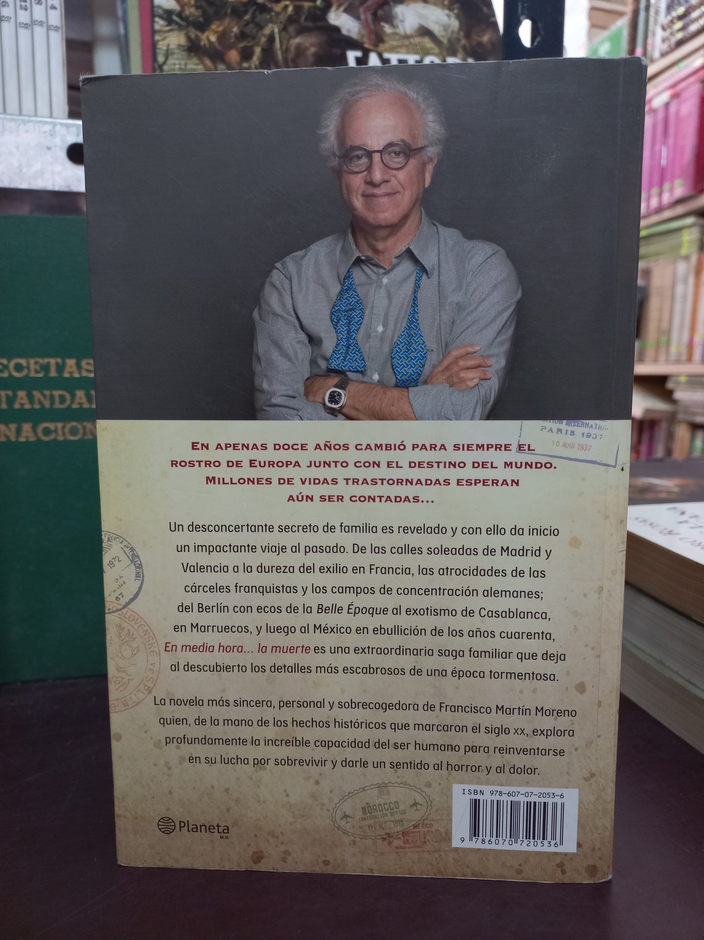EN MEDIA HORA... LA MUERTE POR FRANCISCO MARTÍN MORENO USADO POLÍTICA LITERARIO 305