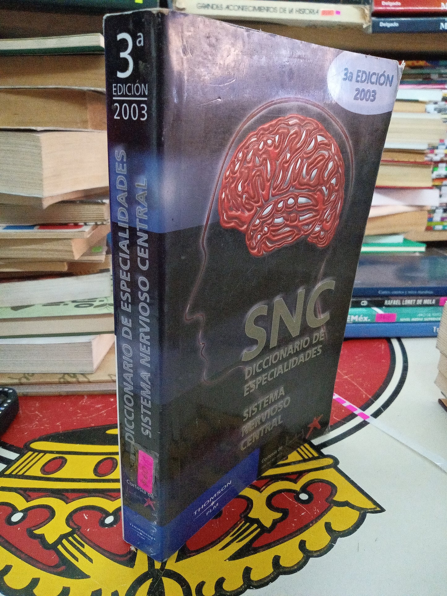 SNC DICCIONARIO DE ESPECIALIDADES SISTEMA NERVIOSO CENTRAL TERCERA EDICION USADO MEDICINA LITERARIO 207