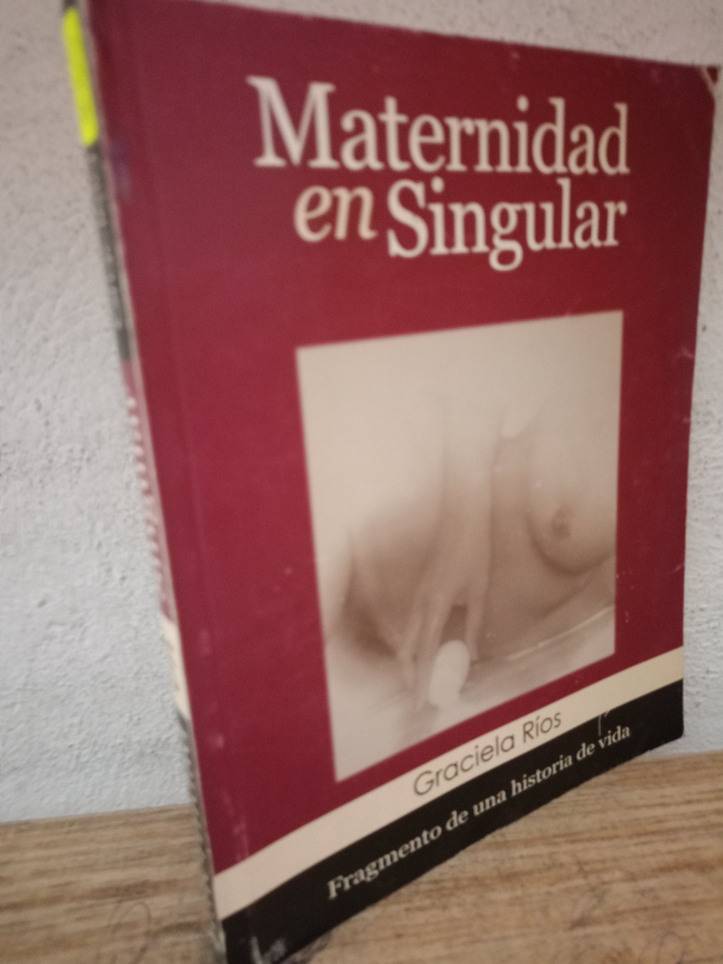 MATERNIDAD EN SINGULAR POR GRACIELA RIOS USADO SALUD LITERARIO 305