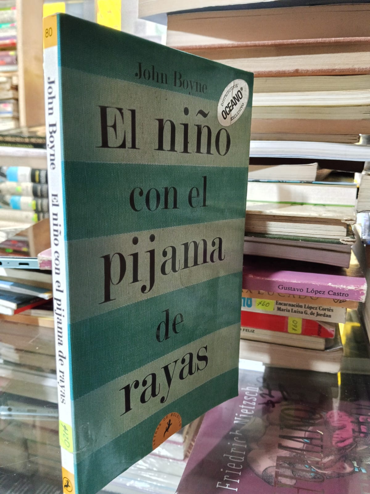 EL NIÑO CON EL PIJAMA DE RAYAS DE JOHN BOYNE USADO NOVELA JUAREZ 507