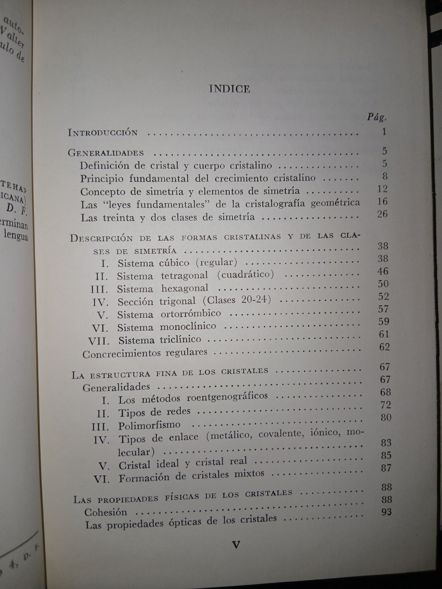 CRISTALOGRAFÍA POR W. BRUHNS Y P. RAMDOHR USADO CIENCIA LITERARIO 207