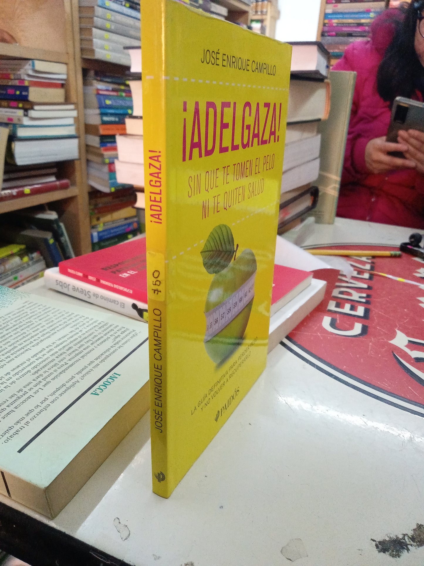 ADELGAZA SIN QUE TE TOMEN EL PELO NI TE QUITEN SALUD POR JOSE ENRIQUE CAMPILLO USADO NUTRICION LITERARIO 207