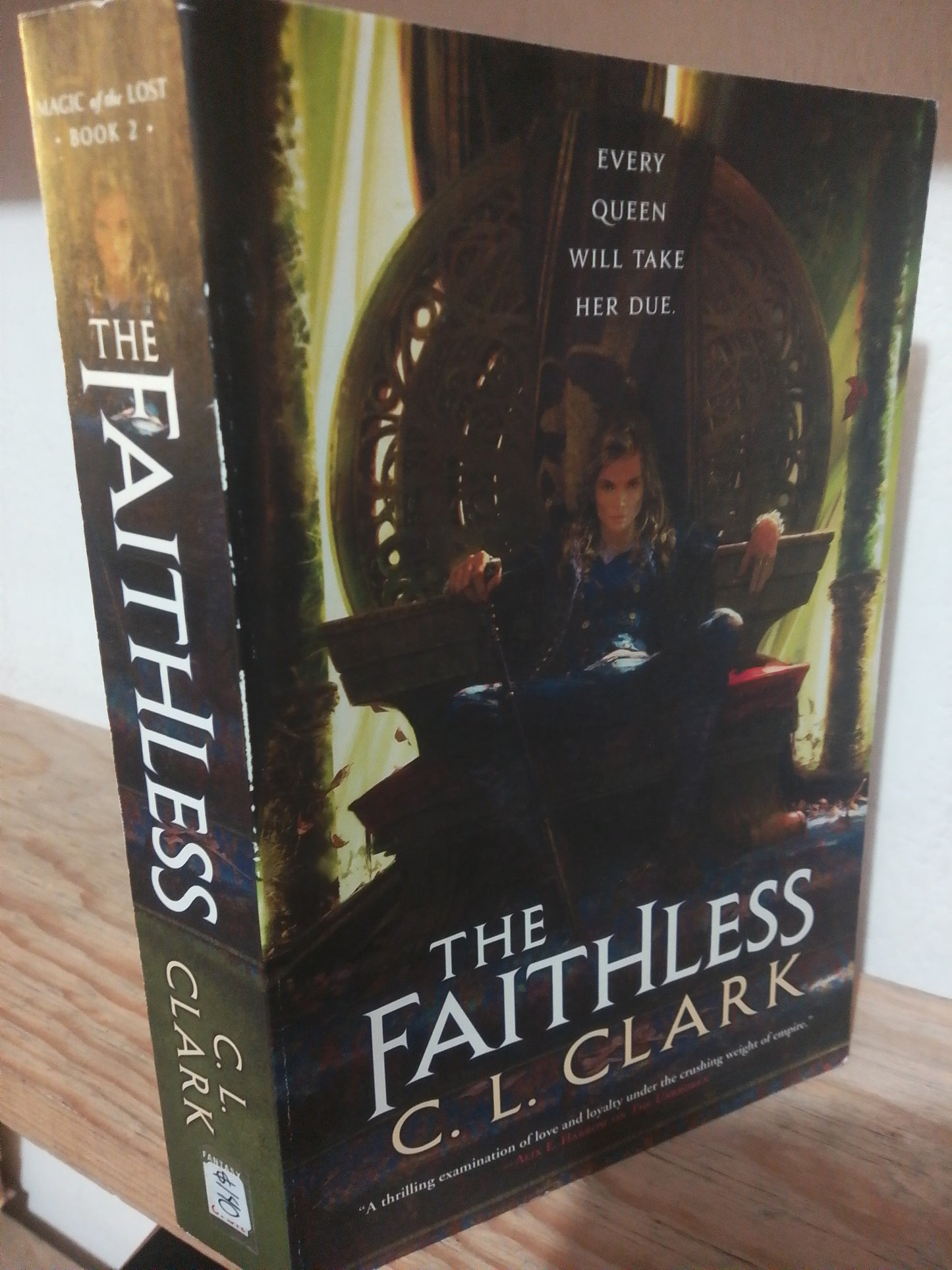 THE FAITHLESS POR C.L. CLARK USADO IDIOMAS JUAREZ